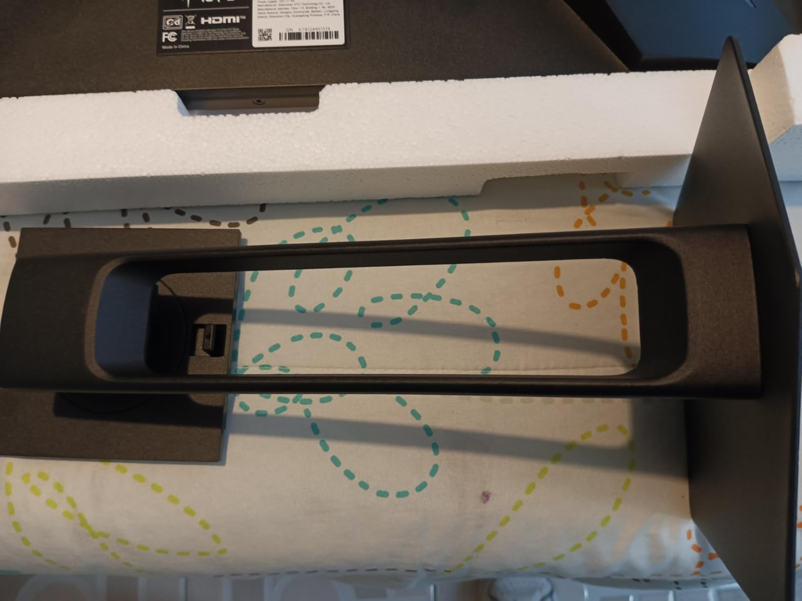 KTC 24 Inch Computer Monitor, FHD 144Hz Office Gaming Monitor, IPS, Adaptive-Sync, HDMI & DP Port, 1500:1 Contrast Ratio, Bluelight Filter, Tilt Adjustable, H24B9S - Customer Photo 3