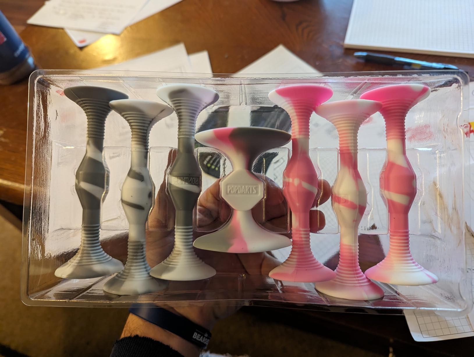 Popdarts PRO Pack Game Set (Neon) - Indoor, Outdoor Suction Cup Throwing Game - Competition with a POP - Customer Photo 2