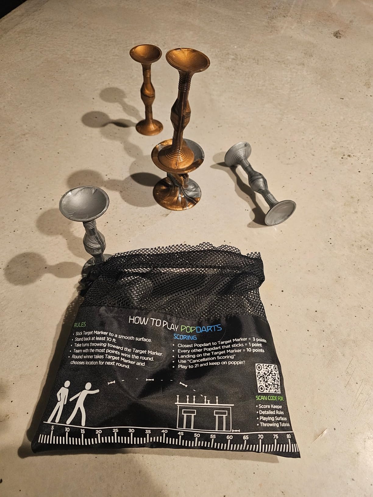 Popdarts PRO Pack Game Set (Neon) - Indoor, Outdoor Suction Cup Throwing Game - Competition with a POP - Customer Photo 4