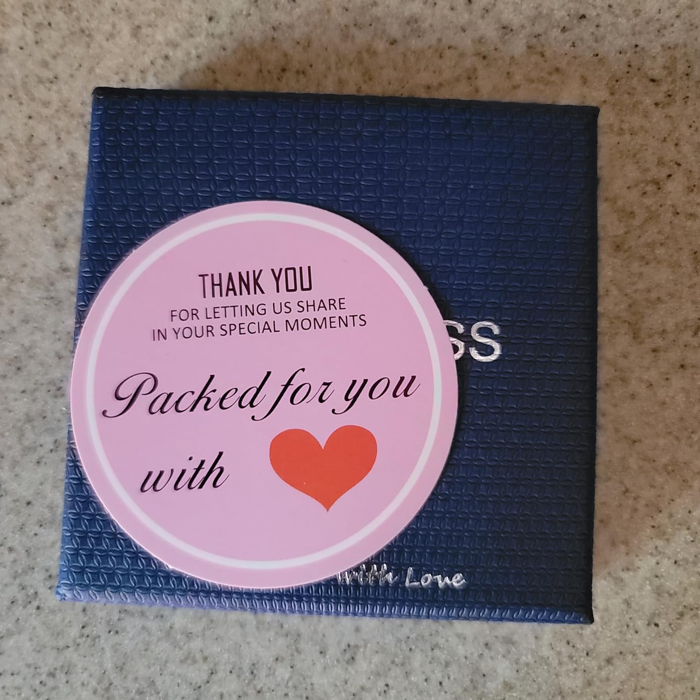 Heart Initial Necklaces for Women - Dainty 14K Gold Plated CZ Heart Pendant Necklace with Tiny Letter A-Z, Non Tarnish Waterproof Trendy Jewelry Gifts for Mom Wife Girlfriend - Customer Photo 1