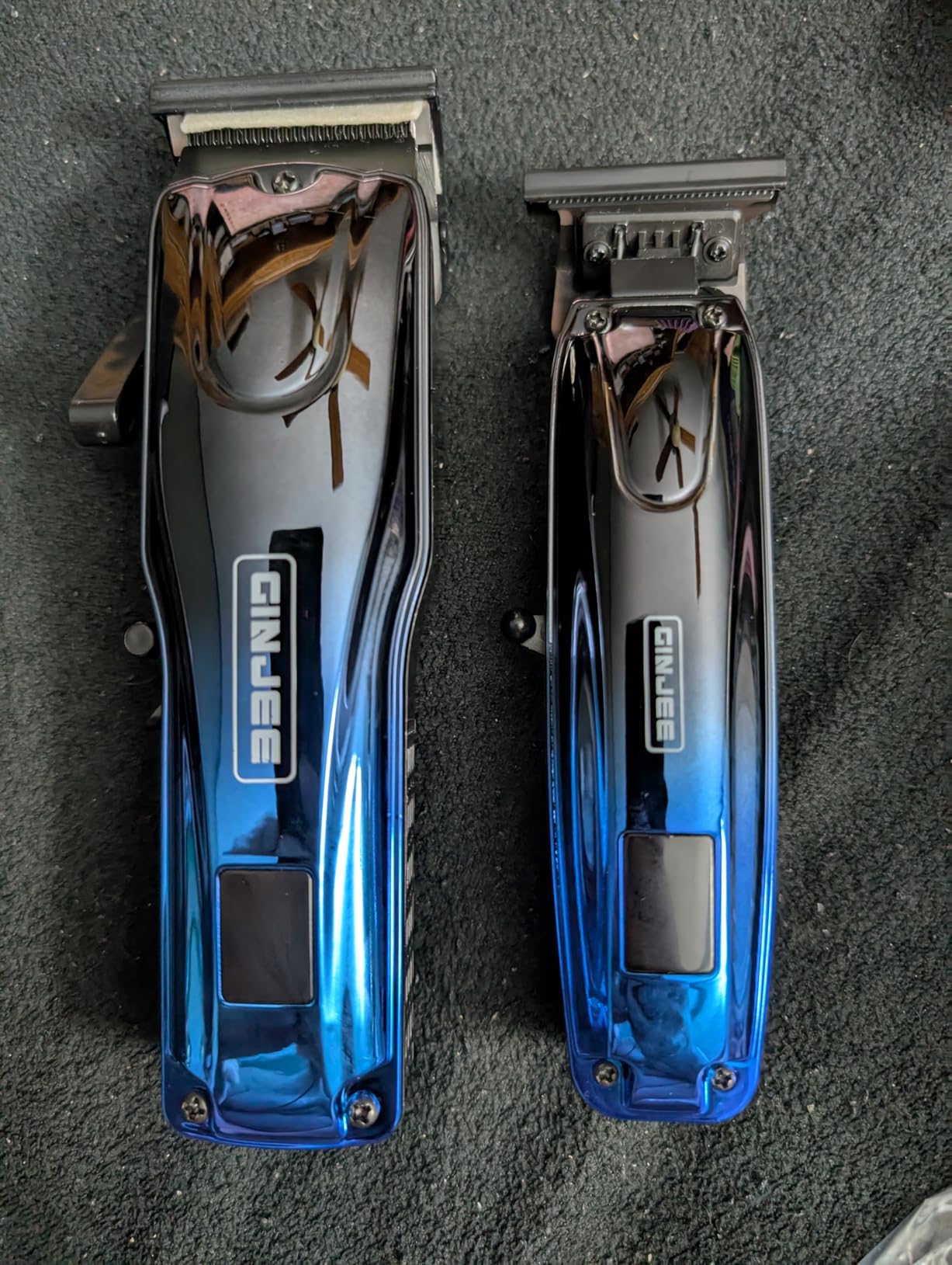 Professional Hair Clippers for Men Cordless & Corded - Rechargeable Barber Clipper & Trimmer Set with Fade Lever for Home Haircuts, Grooming Kit with Guide Combs, with Travel Case - Customer Photo 1