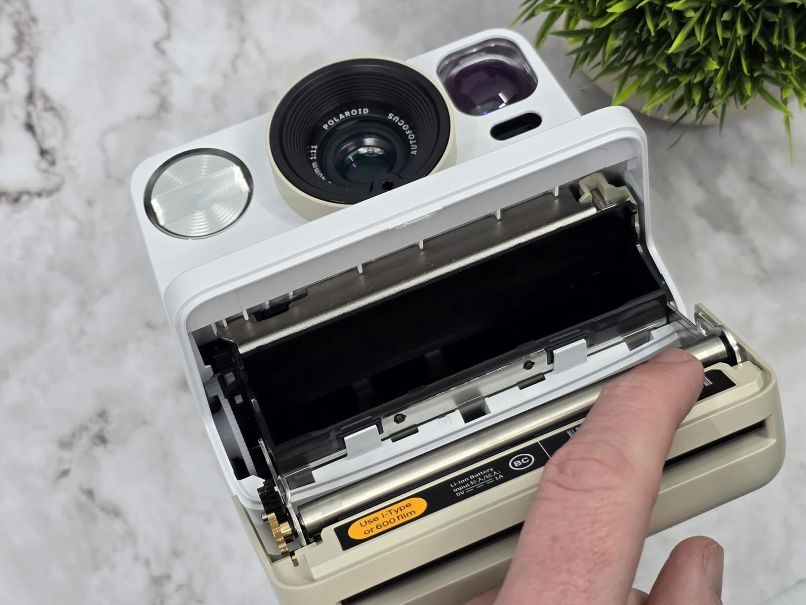 Polaroid Now 3rd Generation I-Type Instant Camera + Film Bundle - Now Artic Blue Camera + 16 Color Photos - Customer Photo 2