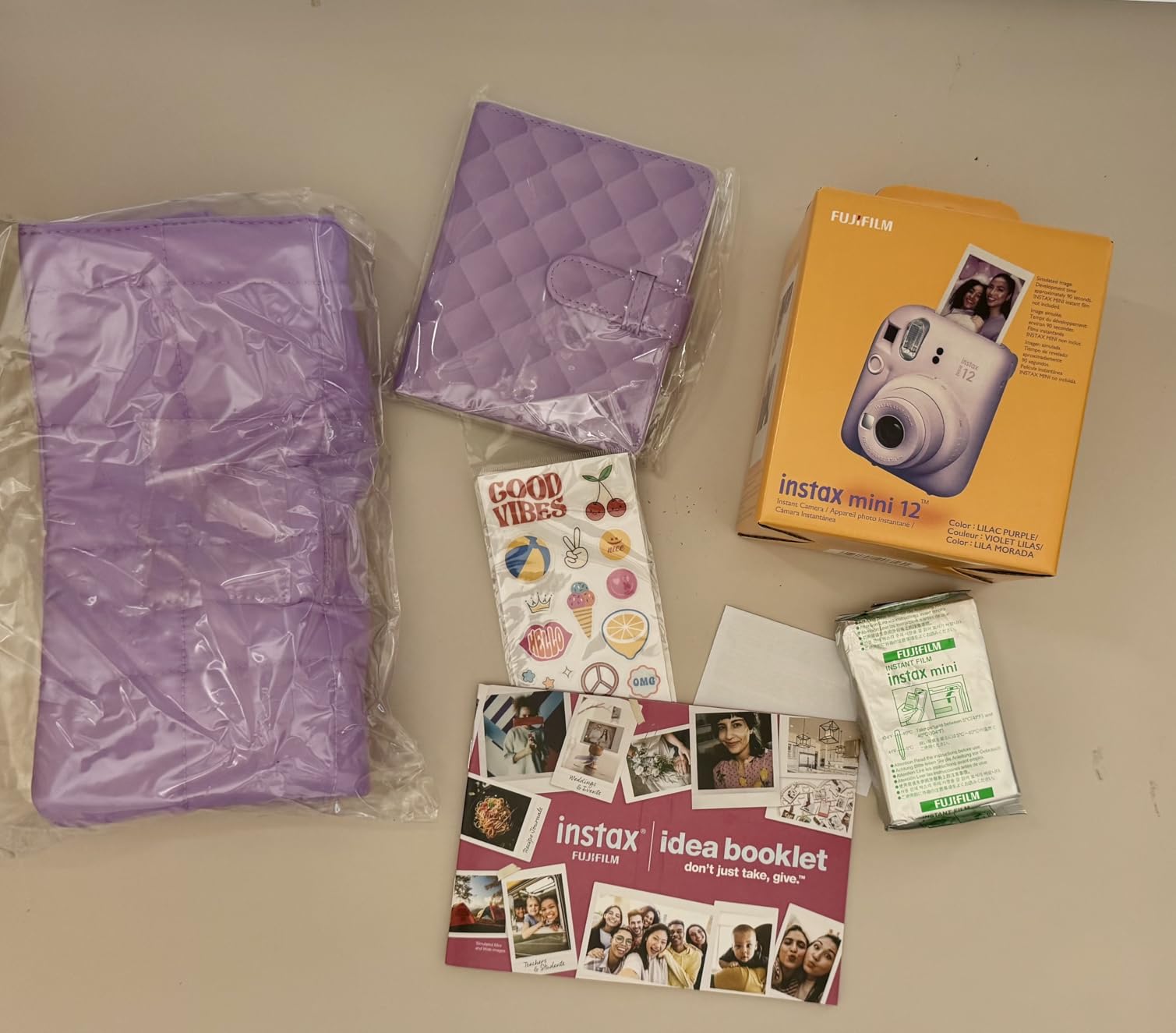 FUJIFILM Instax Mini 12 Holiday Bundle 2025 - Lilac Purple - Customer Photo 4