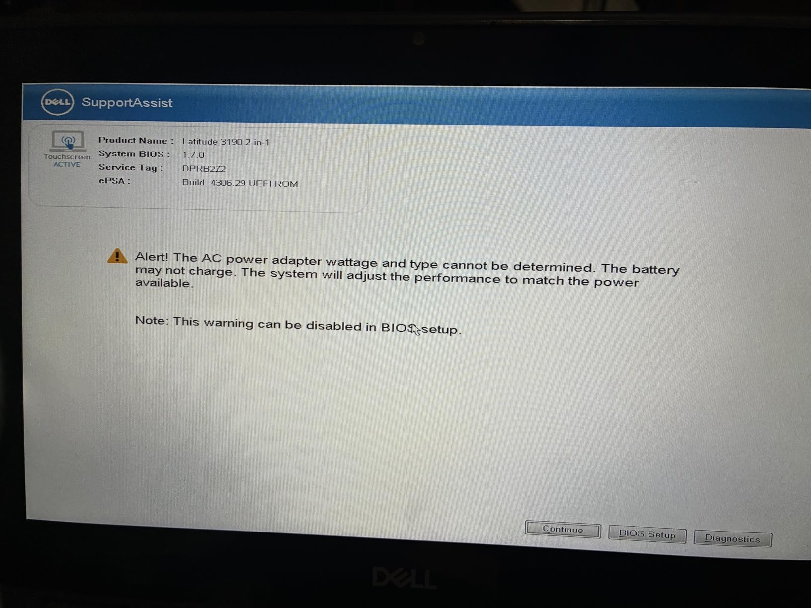 Dell Latitude 3190 11.6