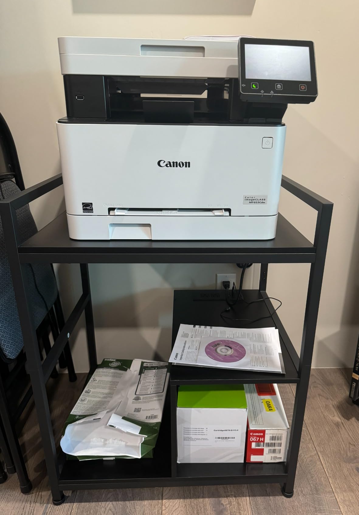 Canon Color imageCLASS MF662Cdw - Wireless Duplex Laser Printer with Copier, Scanner, 3 Year Limited Warranty, 26 PPM - Customer Photo 2