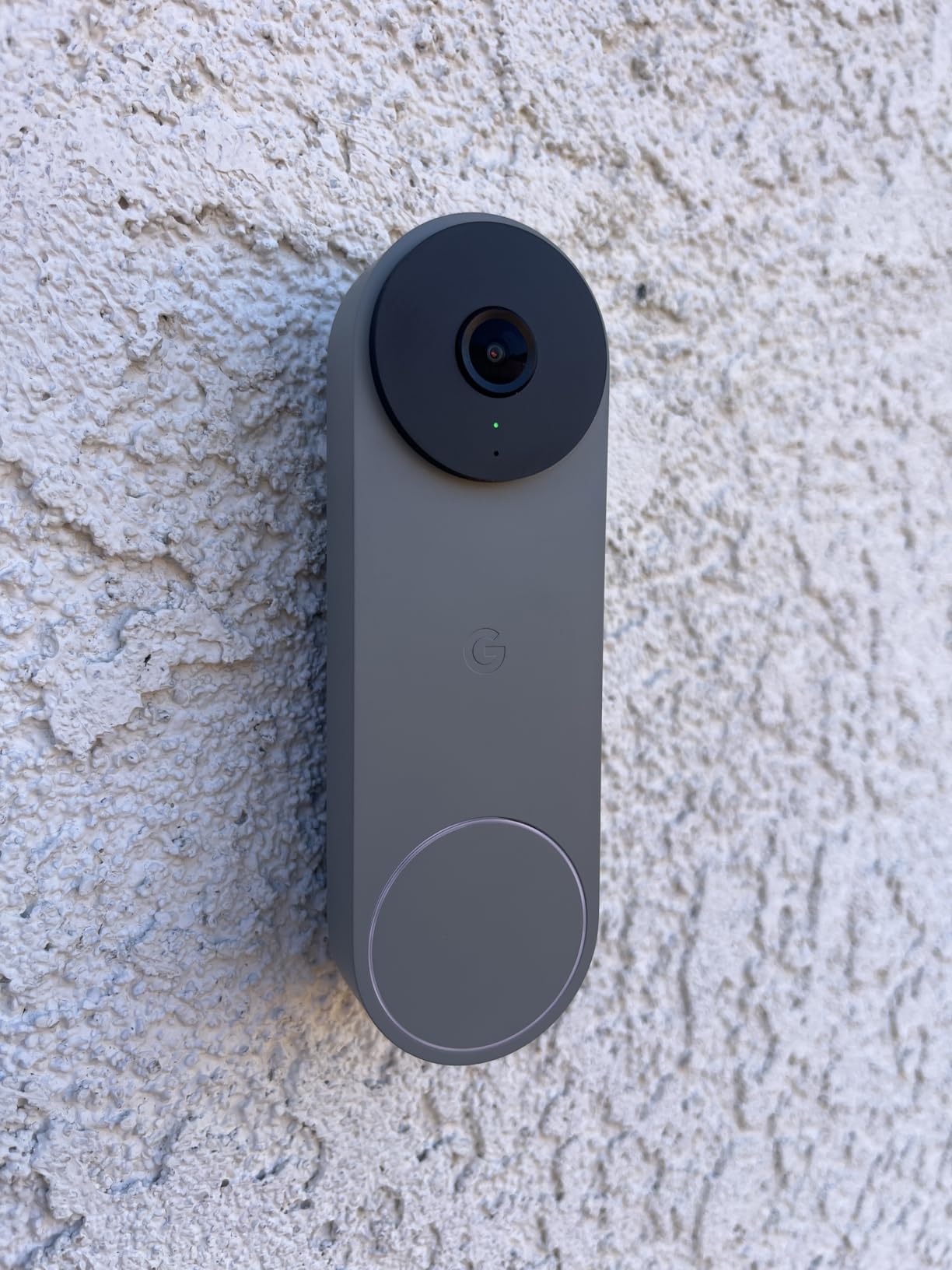 Google Nest Doorbell (Wired, 3rd Gen) - 2K Video and Gemini, Live View, Night Vision, 2-Way Audio - Works with Google Home - 2025 Model - Linen - Customer Photo 1