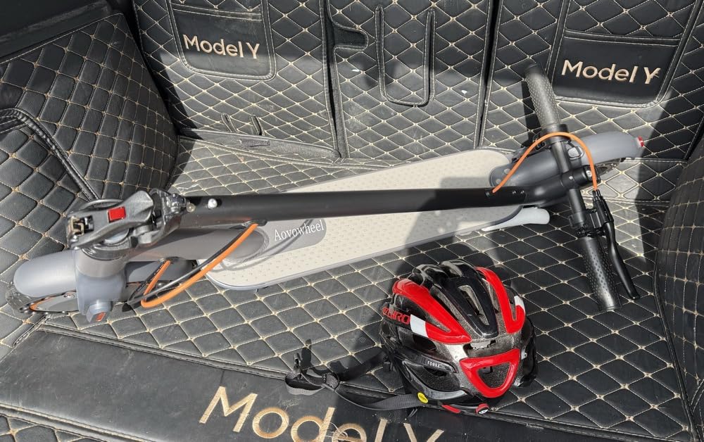 Electric Scooter for Adults, Folding E Scooter with 350W/500W Motor 16/24 Mph Top Speed, Max 19-23 Miles Long Range, 8.5''/10''14'' Solid Tires Commuting Scooters with Dual Brakes System, APP - Customer Photo 3