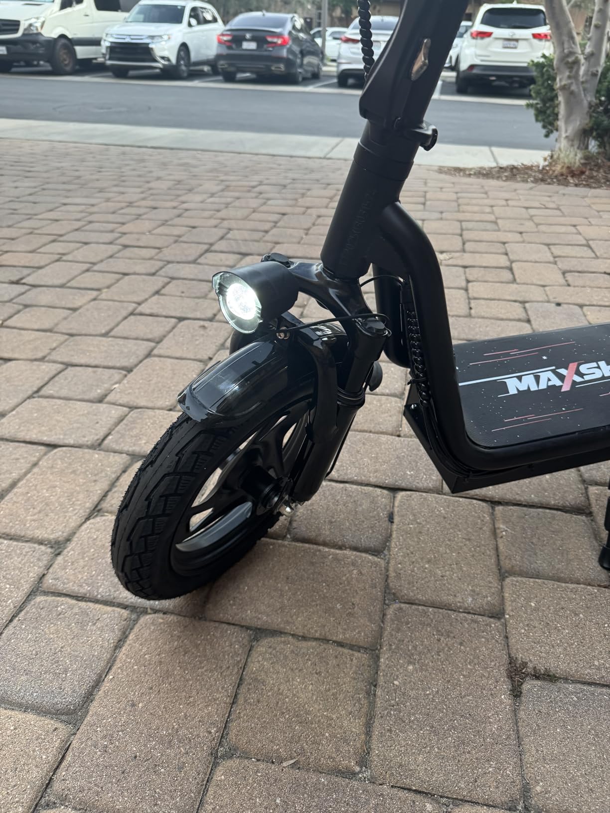 MAXSHOT Electric Scooter Adults & Big Kids, 350W Powerful Motor, Top Speed 16/19/22MPH, 12/16/21/50Miles Range, 8.5