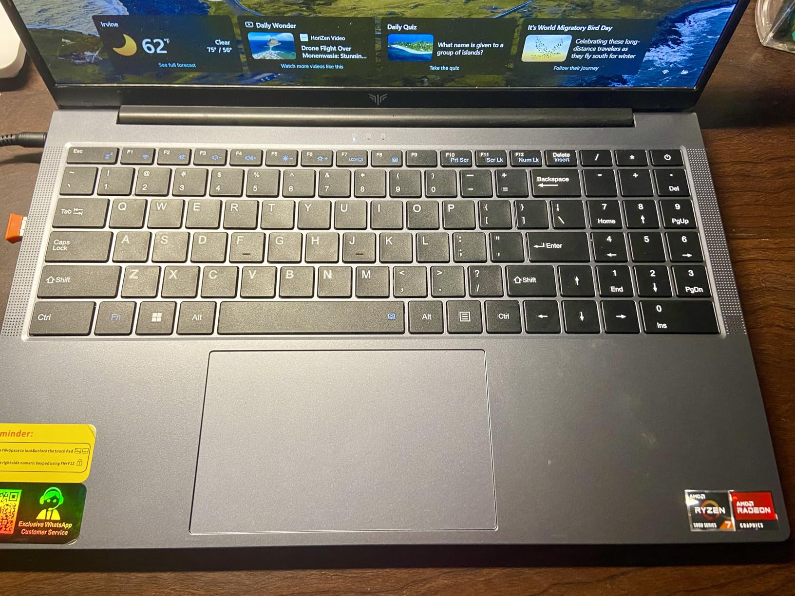 2025 Gaming Laptop, 15.6inch Laptop Computer with AMD Ryzen 7 7430U(8C/12T, Up to 4.3GHz), 16GB RAM 512GB NVMe SSD Windows 11 Laptop, Radeon RX Vega 8 Graphics,WiFi 6 Customer Review 2025 Gaming Laptop, 15.6inch Laptop Computer with AMD Ryzen 7 7430U(8C/12T, Up to 4.3GHz), 16GB RAM 512GB NVMe SSD Windows 11 Laptop, Radeon RX Vega 8 Graphics,WiFi 6 - Customer Photo 2