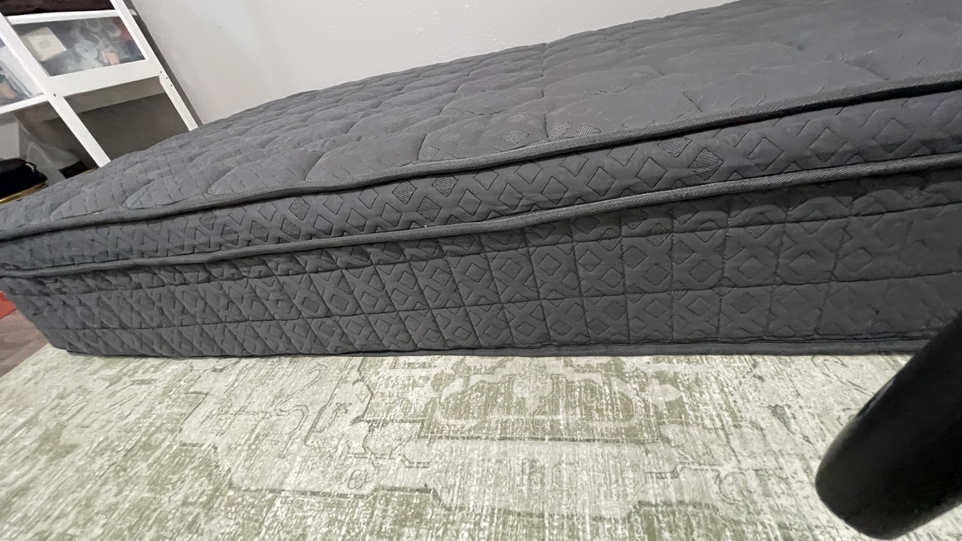 Mattress Queen Size, 14 inch Hybrid Mattress with Extra Back and Lumbar Hip Support, Fiberglass Free, 365 Nights Trial, Forever Warranty, CertiPUR-US Certified, Extra Firm - Customer Photo 1