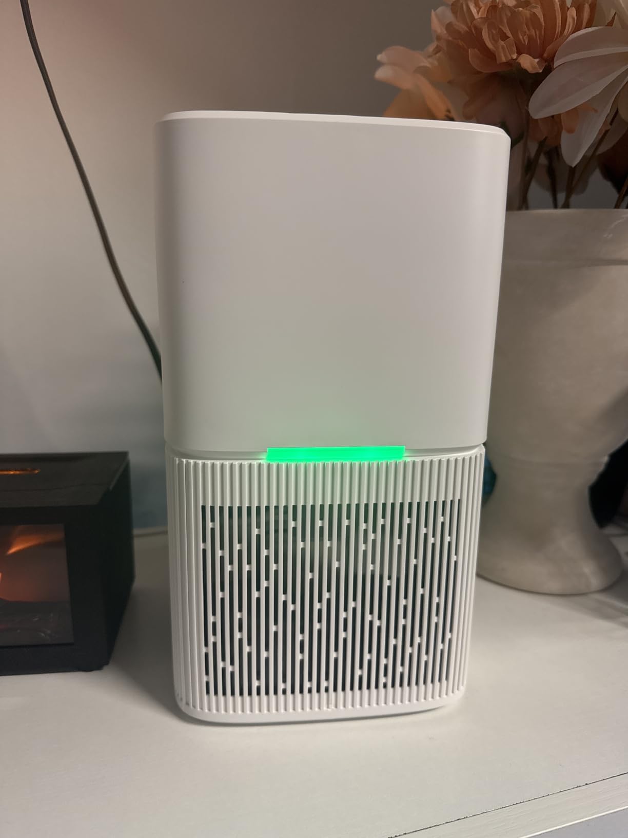 Dehumidifier, 60 OZ Water Tank, Dehumidifiers for Home, 500 sq. ft. Dehumidifier for Basement Bathroom Bedroom with Auto Shut Off, 7 Colors LED Light, Quiet Dehumidifiers with Sleep Mode - Customer Photo 1