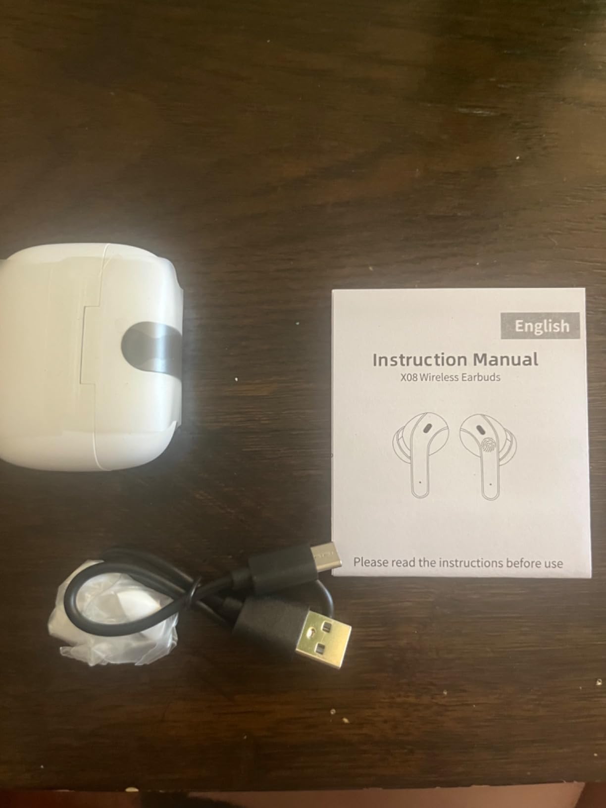 Wireless Earbuds, Bluetooth Earbuds with LED Power Display, Bluetooth 5.3 Headphones with Bass Stereo Sound 48Hours Playtime in Ear Ear buds ENC Noise Cancelling Mic,IP7 Waterproof for Sports Workout Customer Review Wireless Earbuds, Bluetooth Earbuds with LED Power Display, Bluetooth 5.3 Headphones with Bass Stereo Sound 48Hours Playtime in Ear Ear buds ENC Noise Cancelling Mic,IP7 Waterproof for Sports Workout - Customer Photo 1