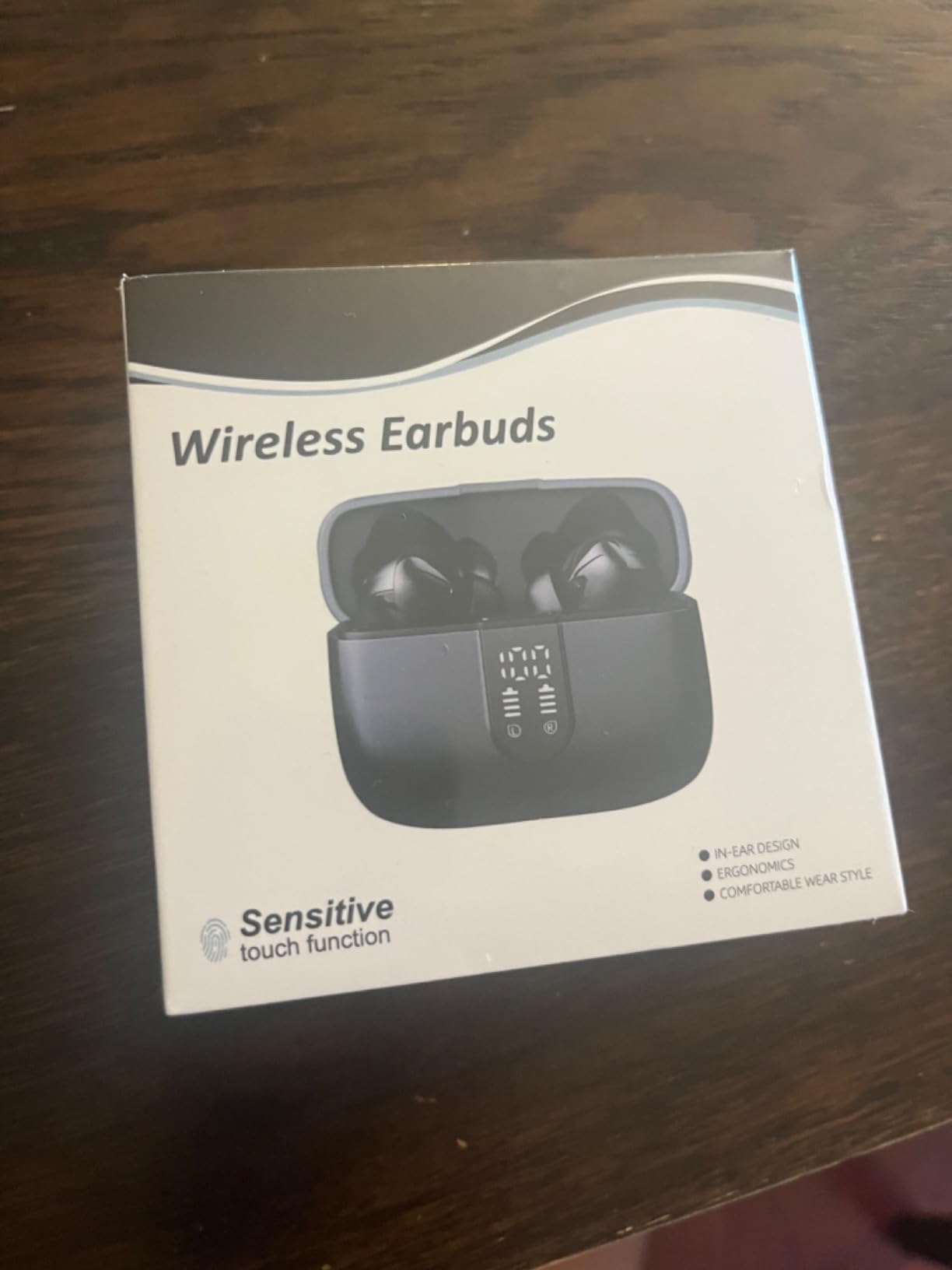 Wireless Earbuds, Bluetooth Earbuds with LED Power Display, Bluetooth 5.3 Headphones with Bass Stereo Sound 48Hours Playtime in Ear Ear buds ENC Noise Cancelling Mic,IP7 Waterproof for Sports Workout Customer Review Wireless Earbuds, Bluetooth Earbuds with LED Power Display, Bluetooth 5.3 Headphones with Bass Stereo Sound 48Hours Playtime in Ear Ear buds ENC Noise Cancelling Mic,IP7 Waterproof for Sports Workout - Customer Photo 2