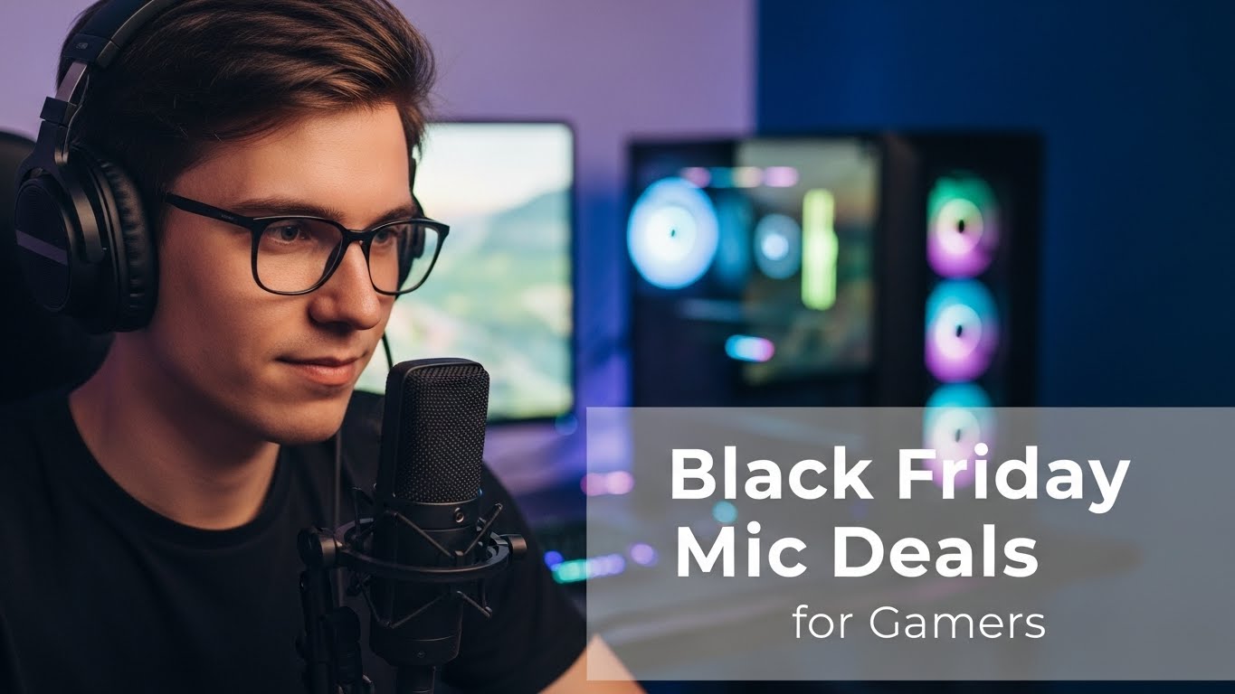 Best Black Friday Gaming Microphone Deals
