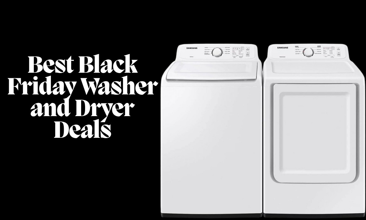 Best Black Friday Washer and Dryer Deals