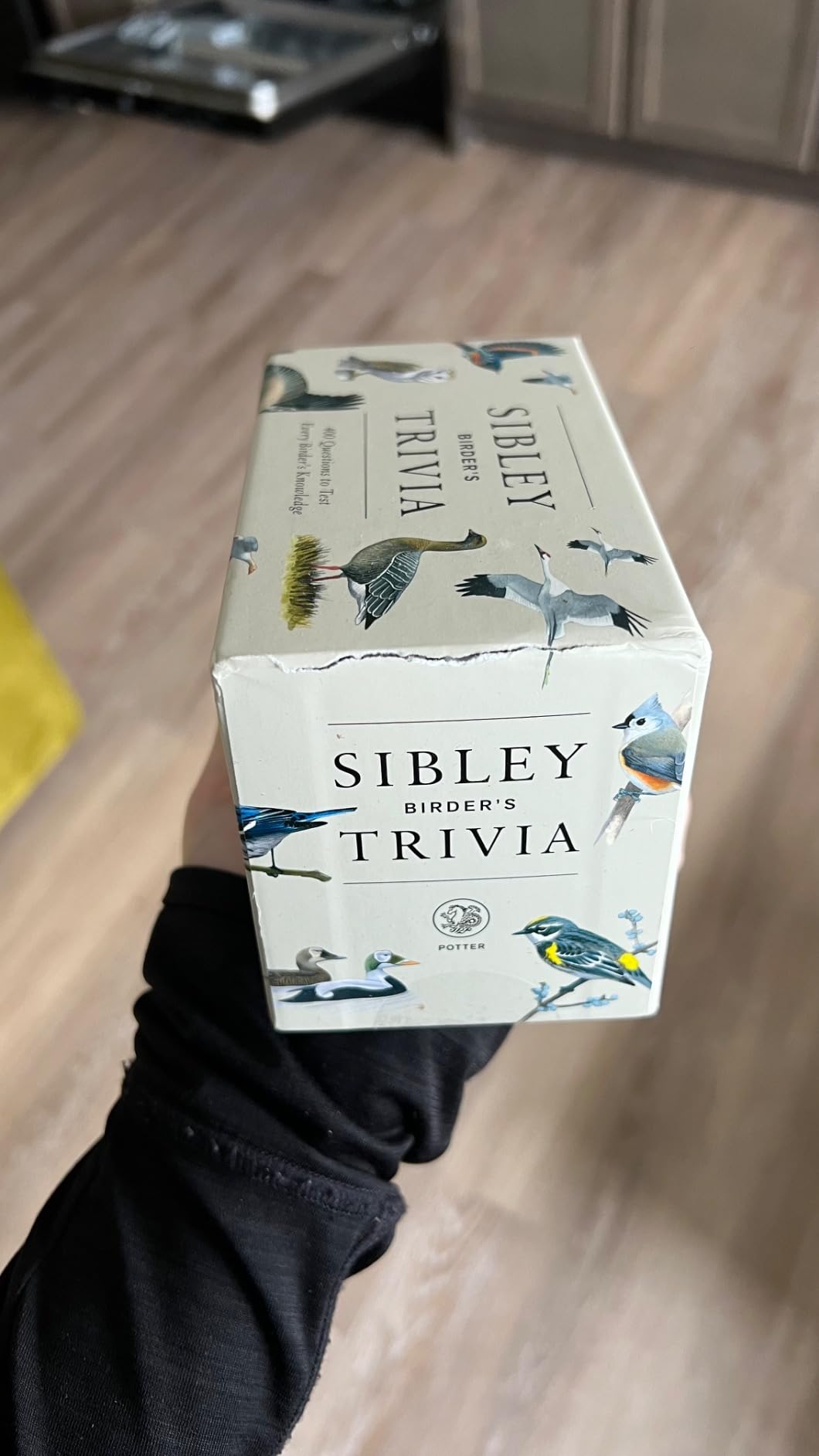 Sibley Birder's Trivia: A Card Game: 400 Questions to Test Every Birder's Knowledge (Ultimate Trivia Card Games) Customer Review Sibley Birder's Trivia: A Card Game: 400 Questions to Test Every Birder's Knowledge (Ultimate Trivia Card Games) - Customer Photo 1