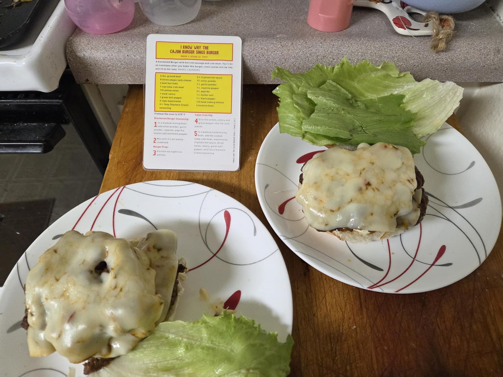 Bob's Burgers (TM) The Re-Recipe Box: Real Recipes for Joke Burgers - Customer Photo 1