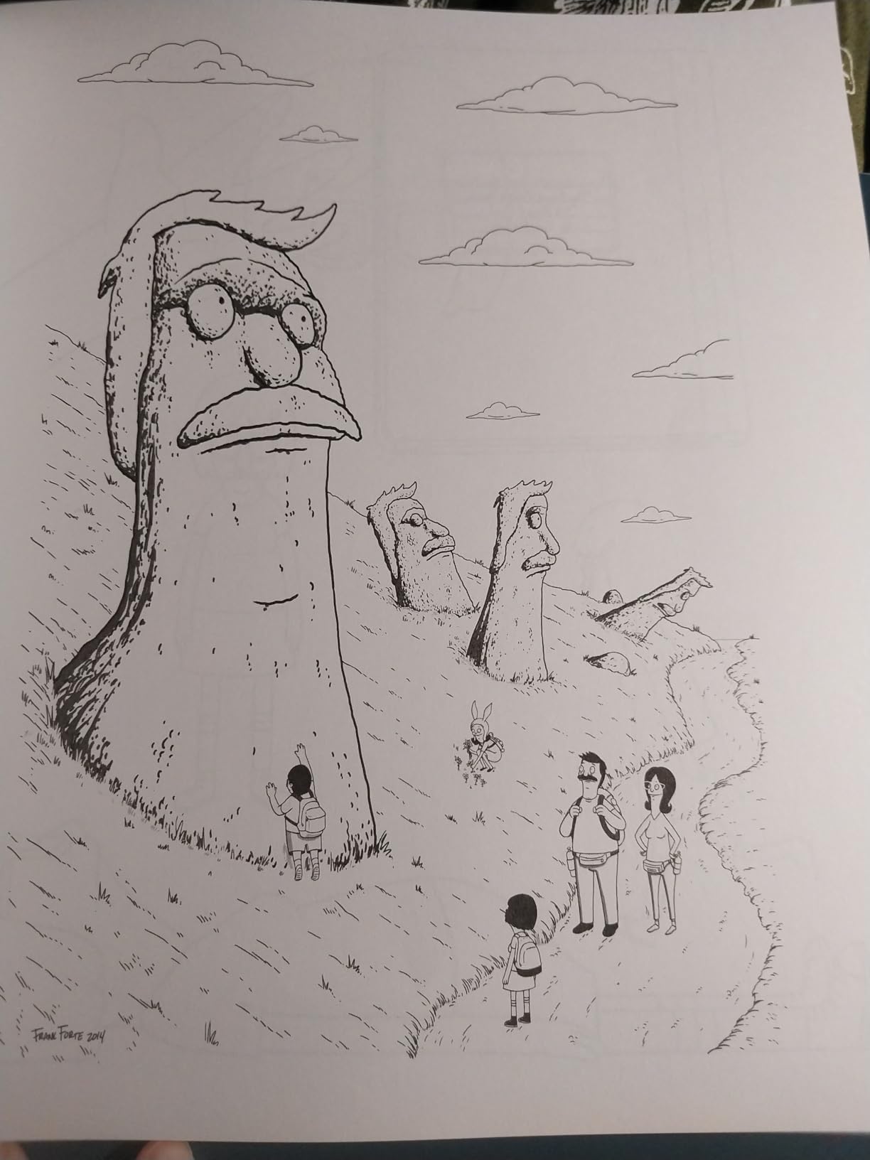 The Official Bob's Burgers Coloring Book - Customer Photo 2