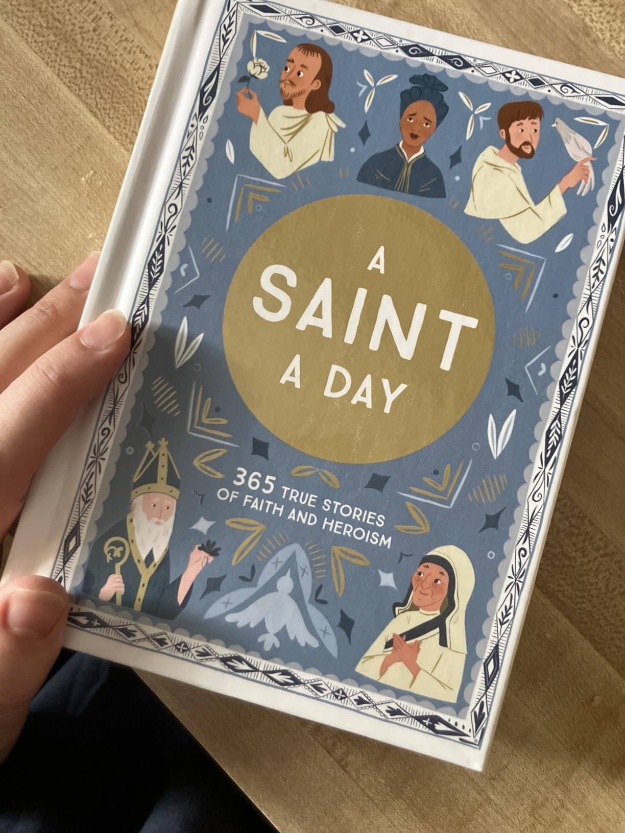 A Saint a Day: A 365-Day Devotional Featuring Christian Saints Customer Review A Saint a Day: A 365-Day Devotional Featuring Christian Saints - Customer Photo 2