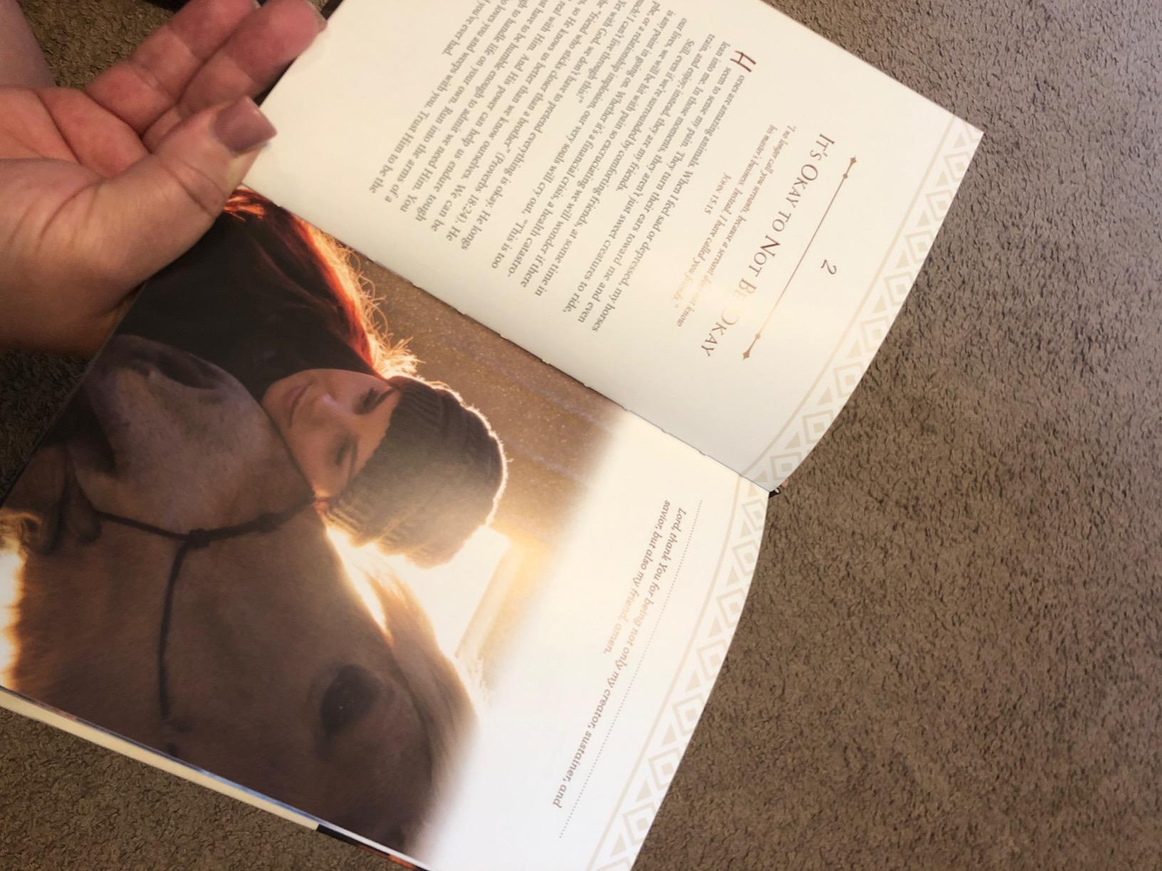 Unbridled Faith: 100 Devotions from the Horse Farm - A Daily Devotional - The Perfect Christian Gift for Horse Lovers and Equestrian Enthusiasts - Customer Photo 2