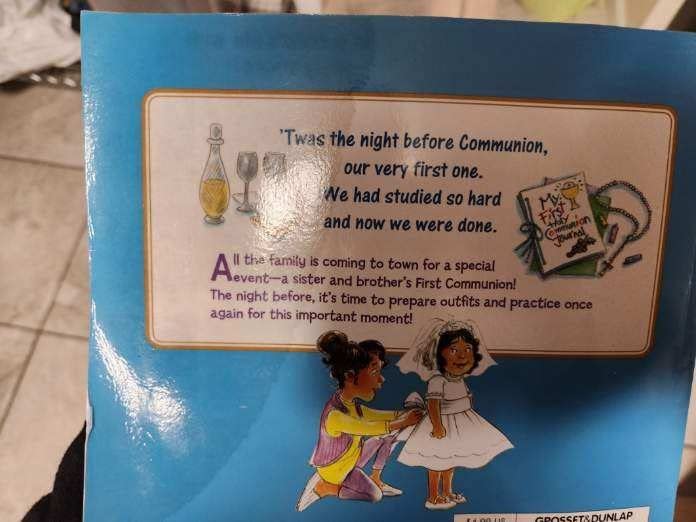 The Night Before My First Communion Customer Review The Night Before My First Communion - Customer Photo 3
