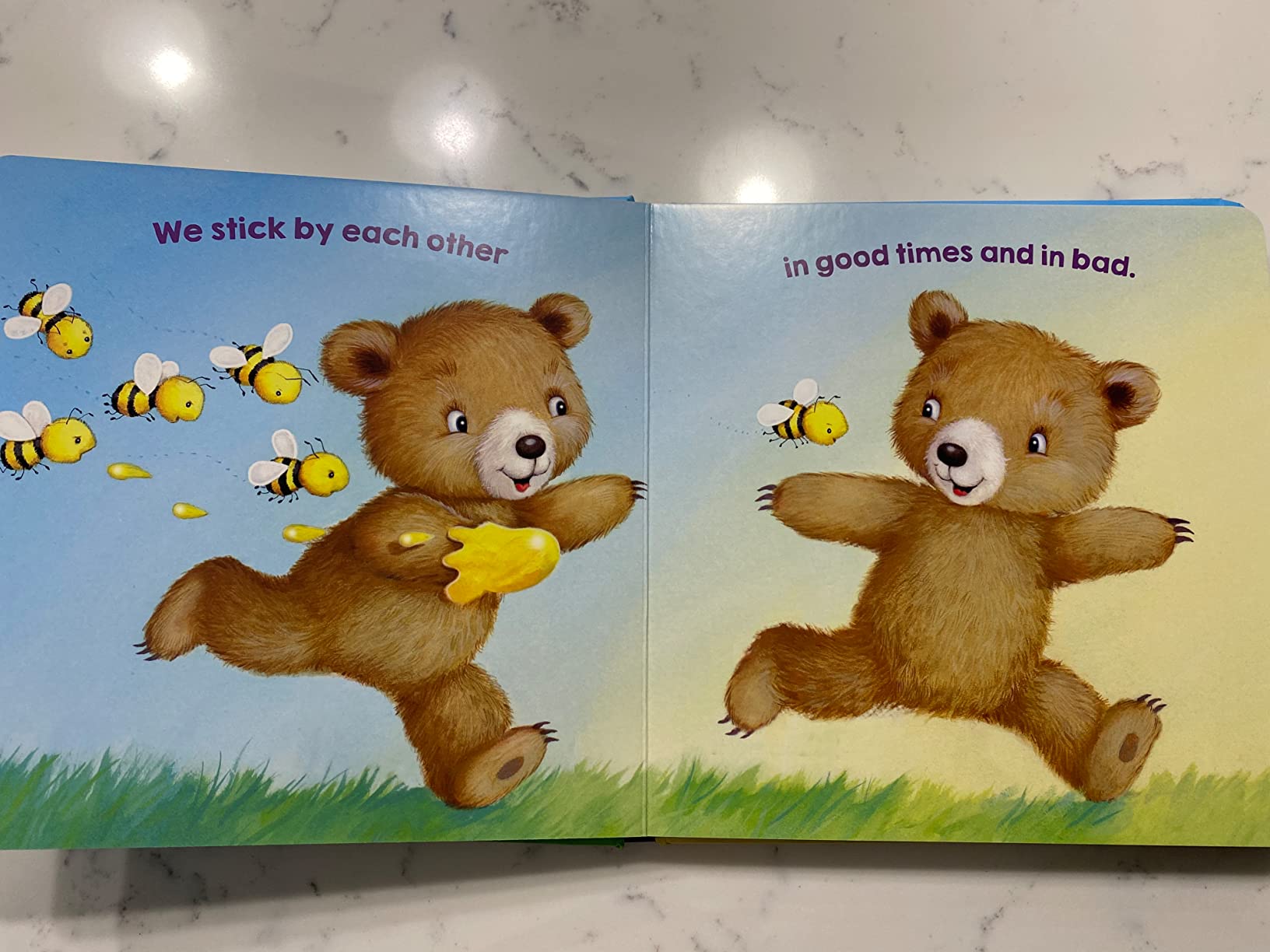 We Are Twins: A Sweet Rhyming Story About Twins | Celebrates the Bond of Twin Siblings | Heartwarming Board Book Keepsake for Toddlers & Families - Customer Photo 2