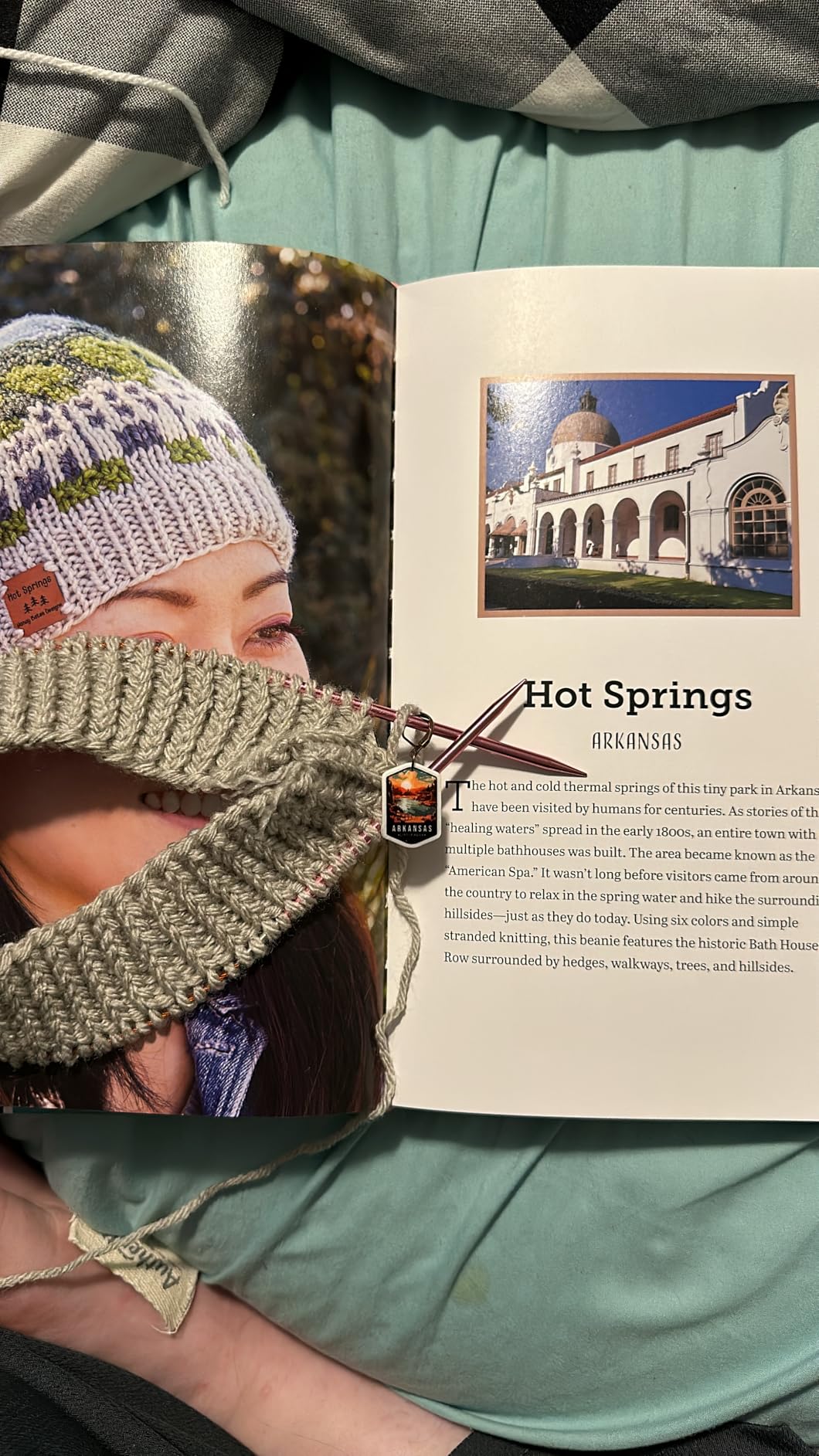Knitting the National Parks: 63 Easy-to-Follow Designs for Beautiful Beanies Inspired by the US National Parks (Knitting Books and Patterns; Knitting Beanies) Customer Review Knitting the National Parks: 63 Easy-to-Follow Designs for Beautiful Beanies Inspired by the US National Parks (Knitting Books and Patterns; Knitting Beanies) - Customer Photo 1