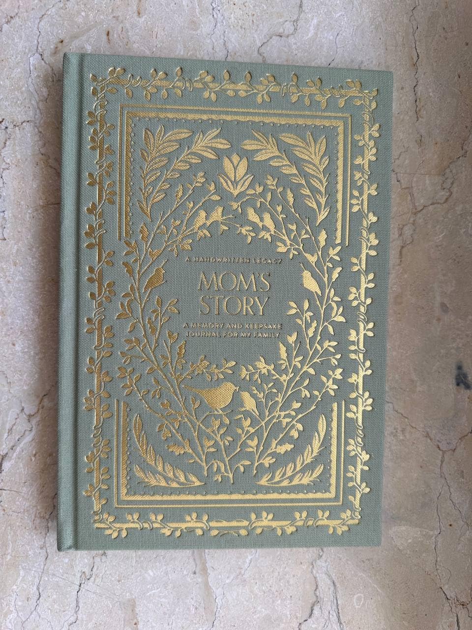 Mom's Story: A Memory and Keepsake Journal for My Family (Heirloom Story Books and Guided Journals) - Customer Photo 2