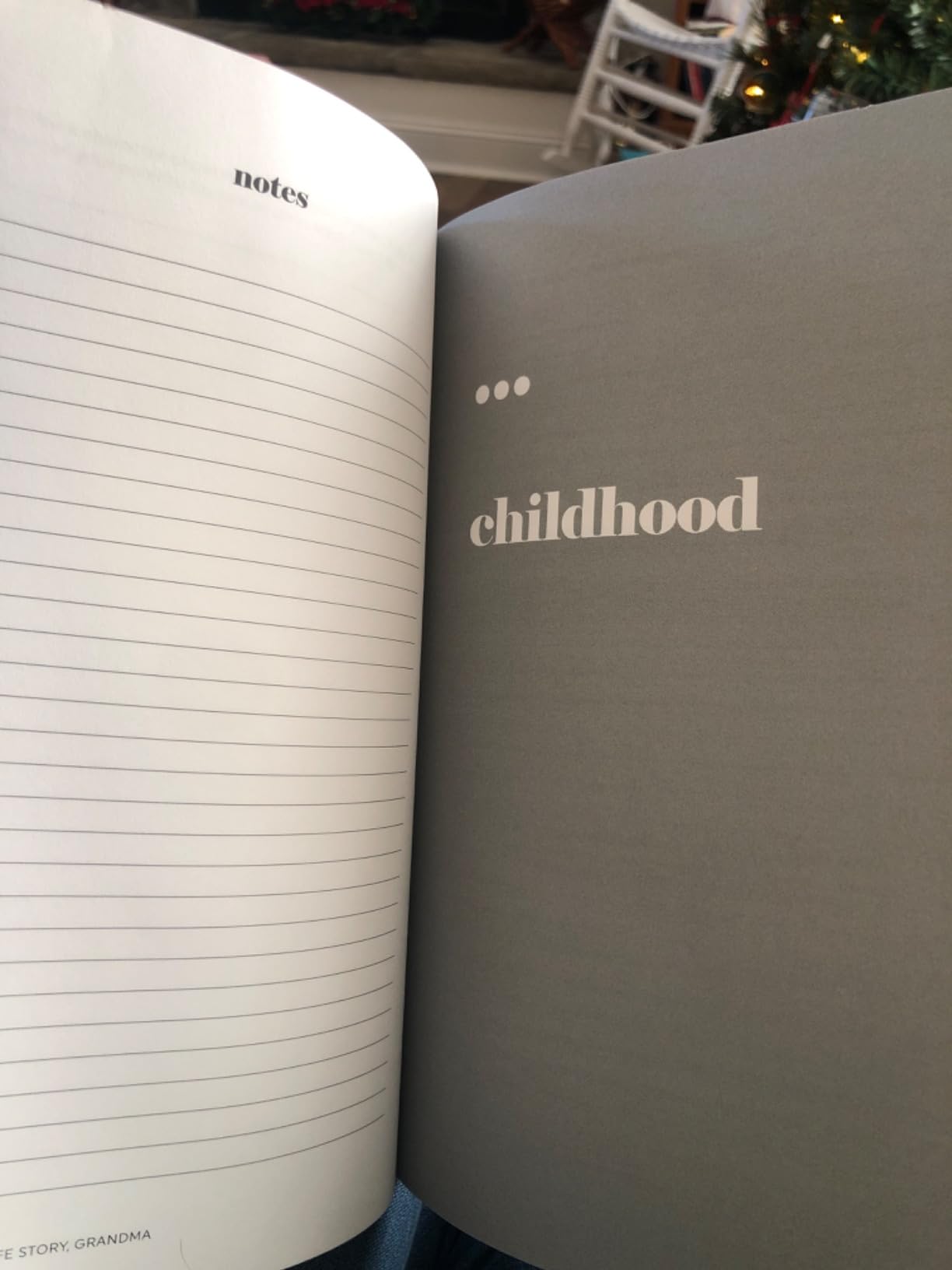 Tell Me Your Life Story, Grandma: A Grandmother's Guided Journal and Memory Keepsake Book (Tell Me Your Life Story® Series Books) - Customer Photo 1