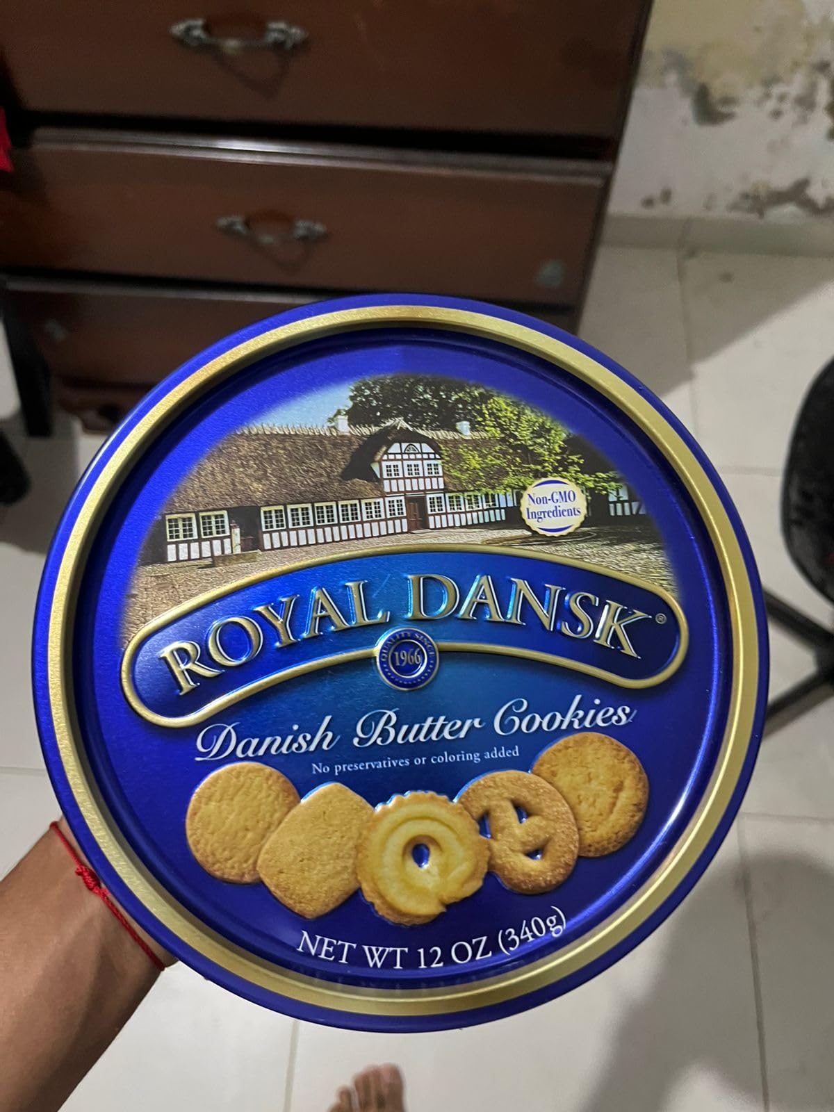 Royal Dansk Danish Butter Cookies, Premium Assorted Cookies in Gift Tin, Great for Sharing and Gifting, 12 oz - Customer Photo 1