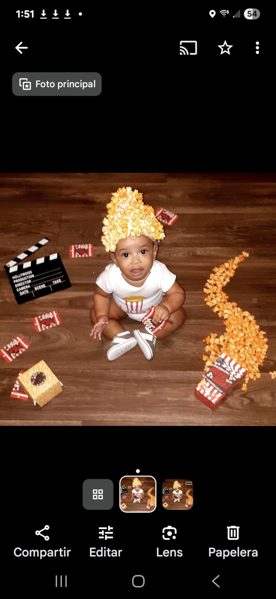 Rhode Island Novelty 7 Inch x 8 Inch Hollywood Movie Clapboard, One Per Order - Customer Photo 2