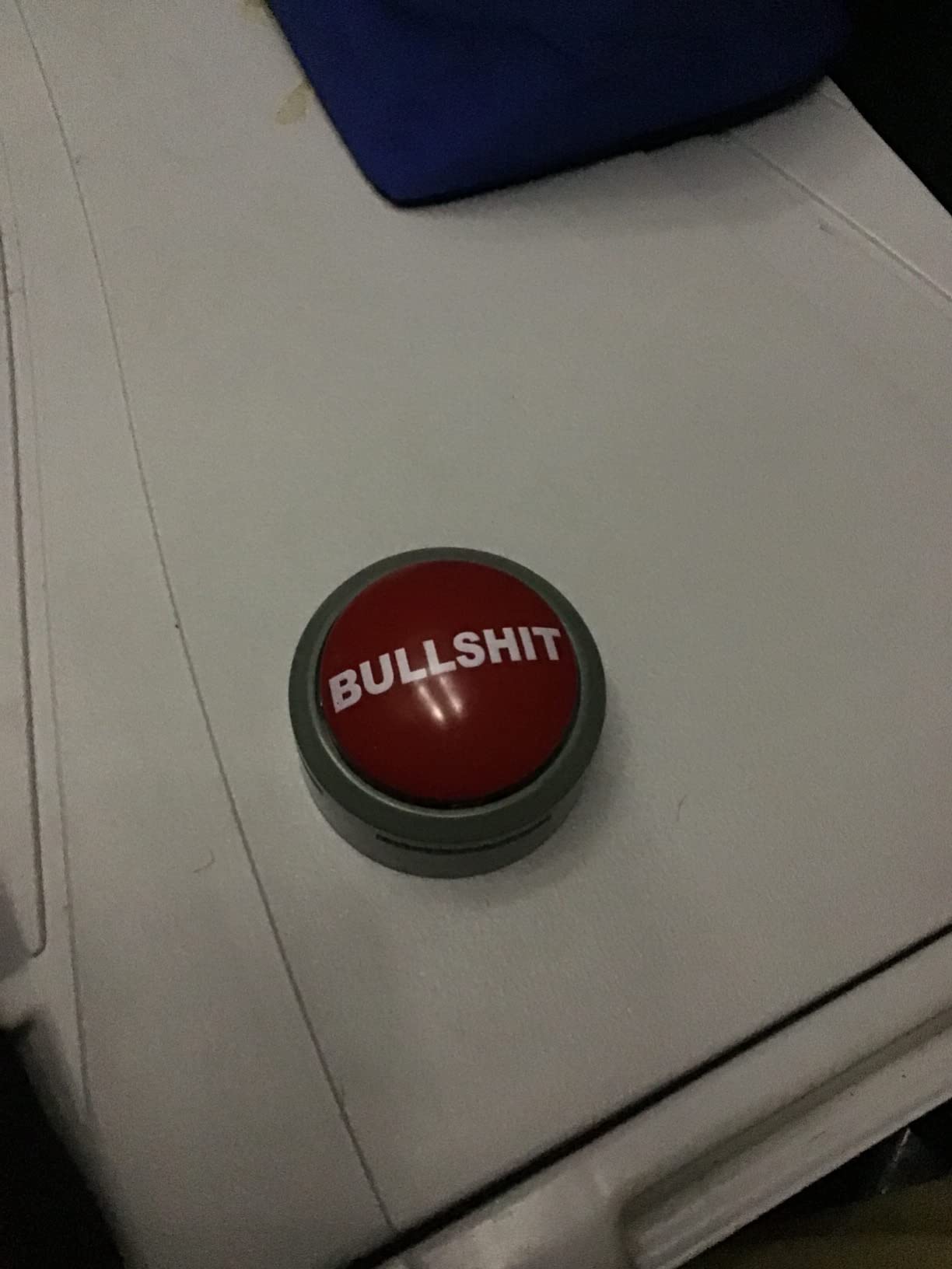 Bullshit Button – The Official Hilarious BS Button with Sound Effects & Flashing Light – Perfect Gag Gift for Friends, Family, and Co-workers - Batteries Included Customer Review Bullshit Button – The Official Hilarious BS Button with Sound Effects & Flashing Light – Perfect Gag Gift for Friends, Family, and Co-workers - Batteries Included - Customer Photo 1
