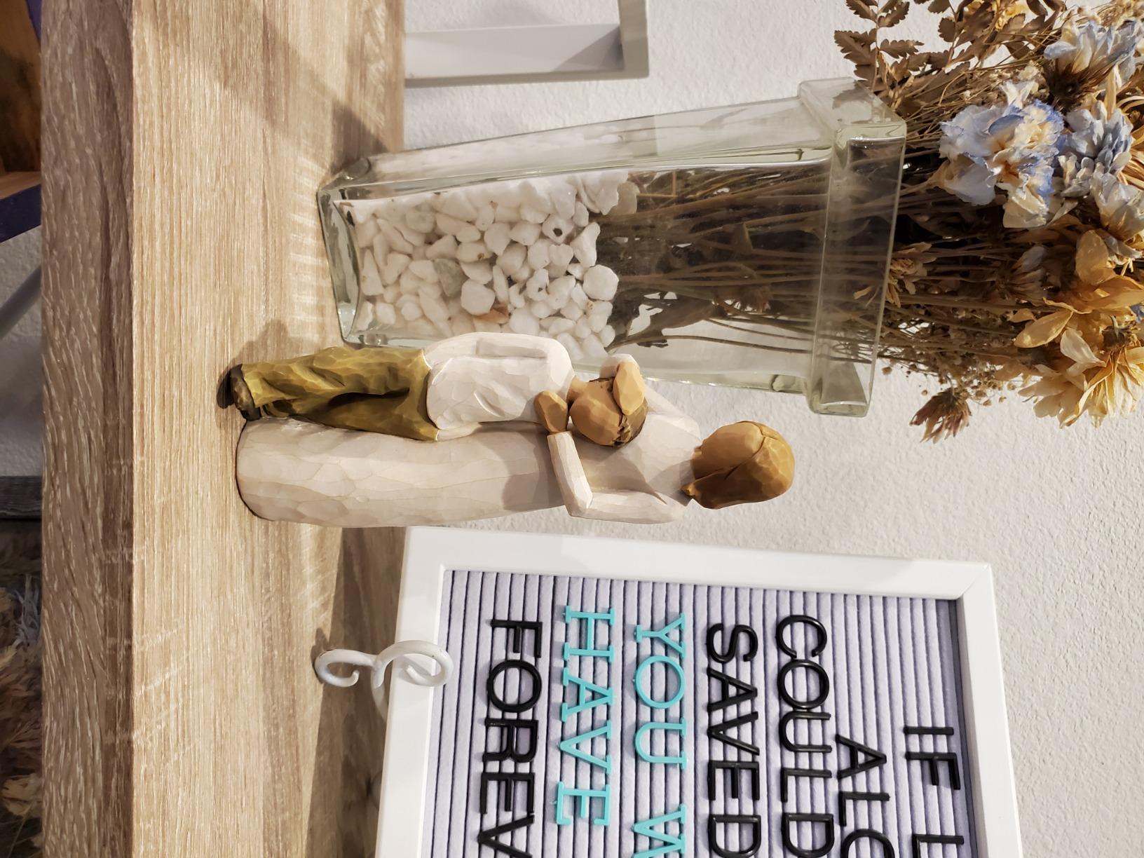 Willow Tree Mother and Son, Sculpted Hand-Painted Figure - Customer Photo 4