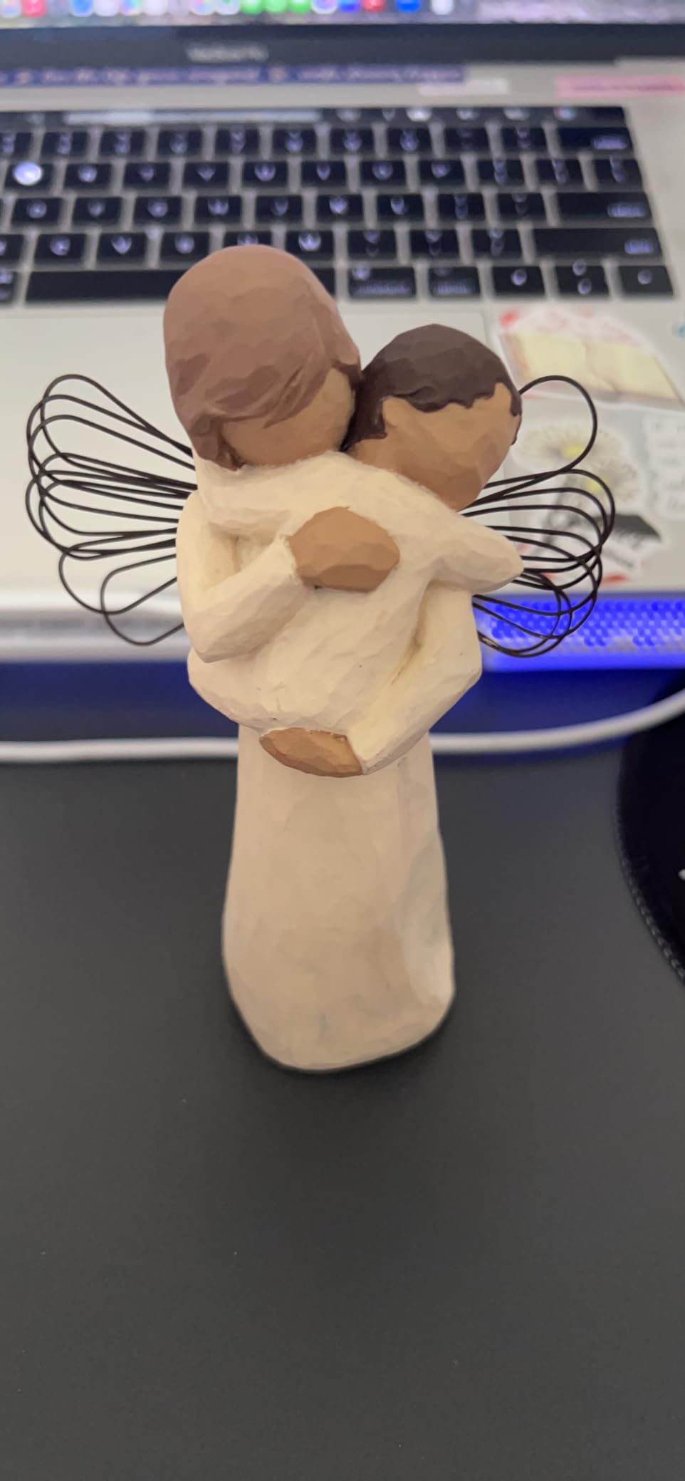 Willow Tree Angel's Embrace, Sculpted Hand-Painted Figure - Customer Photo 2