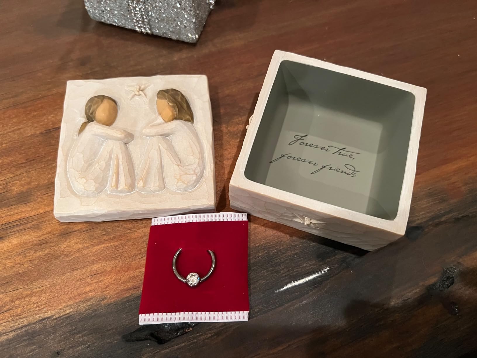 Willow Tree Grandmother, Love that Transcends the Years, Box for Jewelry and Treasures, Reminder of Those you Love who Call you Grandma, Sculpted Hand-Painted Keepsake Box - Customer Photo 2