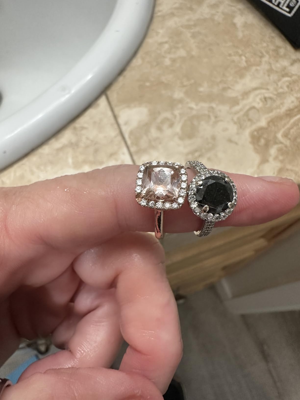 CONNOISSEURS Diamond Dazzle Stik - Portable Diamond Cleaner for Rings and Other Jewelry - Bring Out The Sparkle in Your Diamonds and Precious Stones - Customer Photo 1