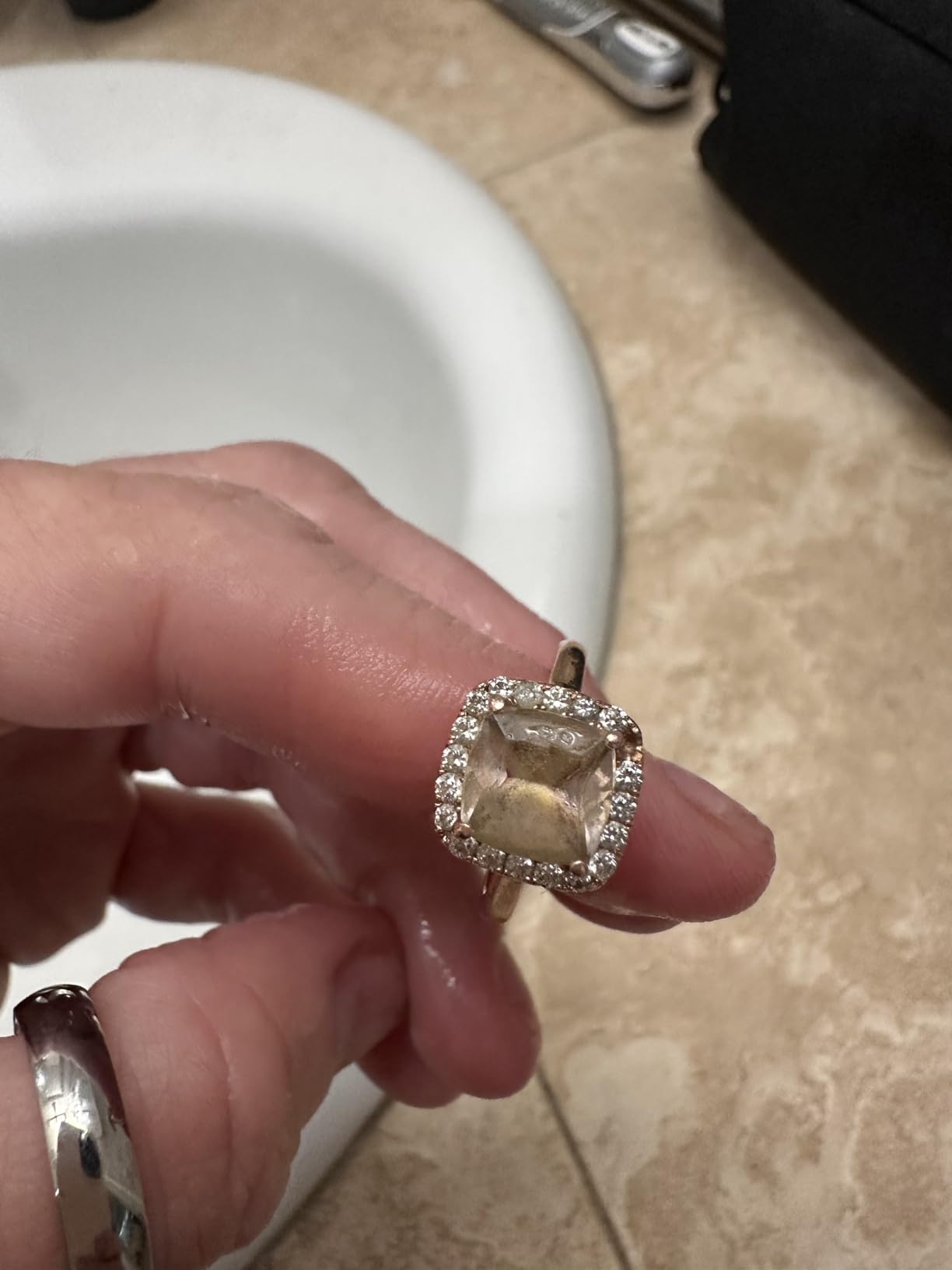 CONNOISSEURS Diamond Dazzle Stik - Portable Diamond Cleaner for Rings and Other Jewelry - Bring Out The Sparkle in Your Diamonds and Precious Stones - Customer Photo 2