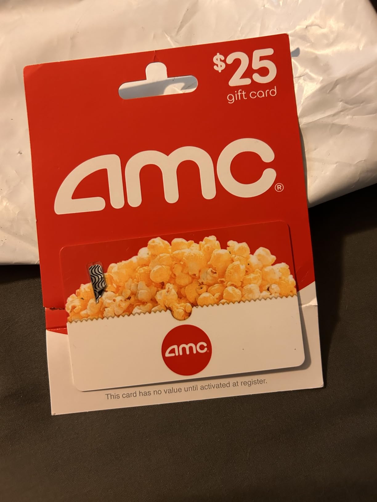 AMC Theatres Gift Card $25 - Customer Photo 1