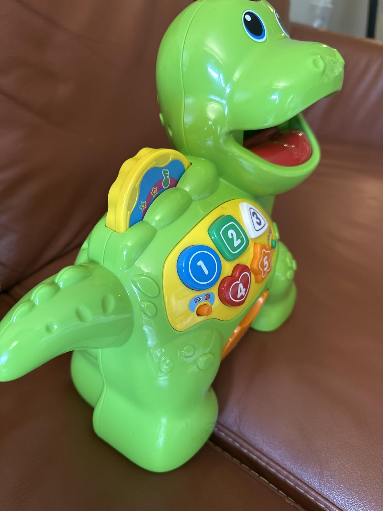 VTech Chomp and Count Dino, Green - Customer Photo 2