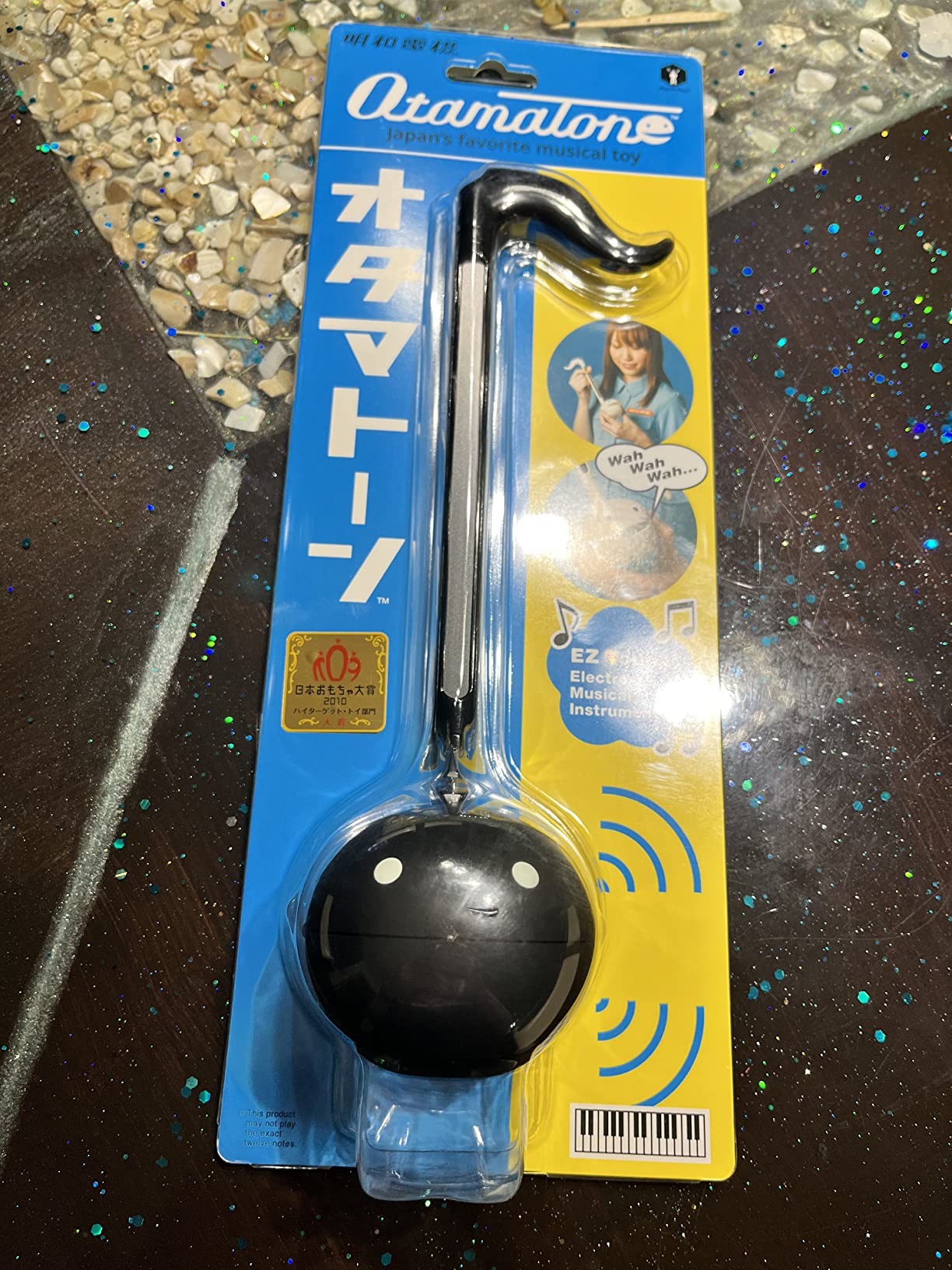 Otamatone Japanese Electronic Musical Instrument Portable Music Synthesizer from Japan by Maywa Denki Studio Award Winning, Educational Fun Gift for Children, Teens & Adults - Black - Customer Photo 1