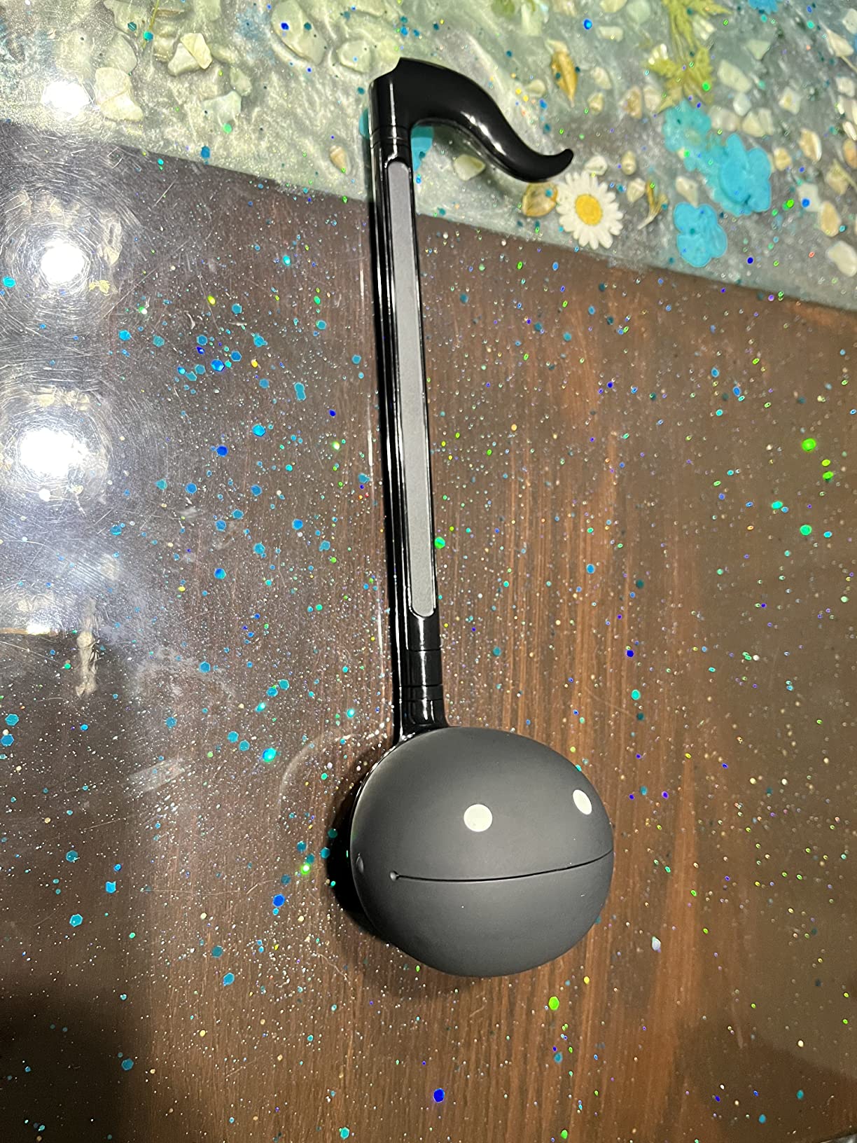 Otamatone Japanese Electronic Musical Instrument Portable Music Synthesizer from Japan by Maywa Denki Studio Award Winning, Educational Fun Gift for Children, Teens & Adults - Black - Customer Photo 2