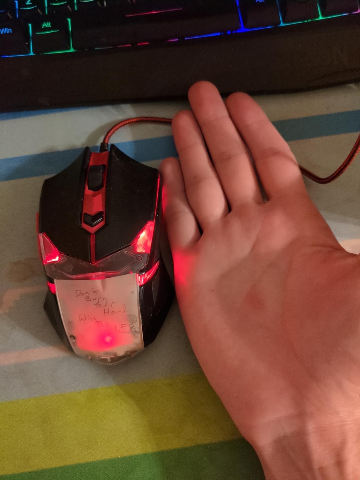 Redragon S101-3 PRO Gaming Keyboard and Mouse, RGB Backlit Programmable Keyboard Mouse with Software, Independent Macro Record Keys, Value Combo Set, New Update Version Customer Review Redragon S101-3 PRO Gaming Keyboard and Mouse, RGB Backlit Programmable Keyboard Mouse with Software, Independent Macro Record Keys, Value Combo Set, New Update Version - Customer Photo 2