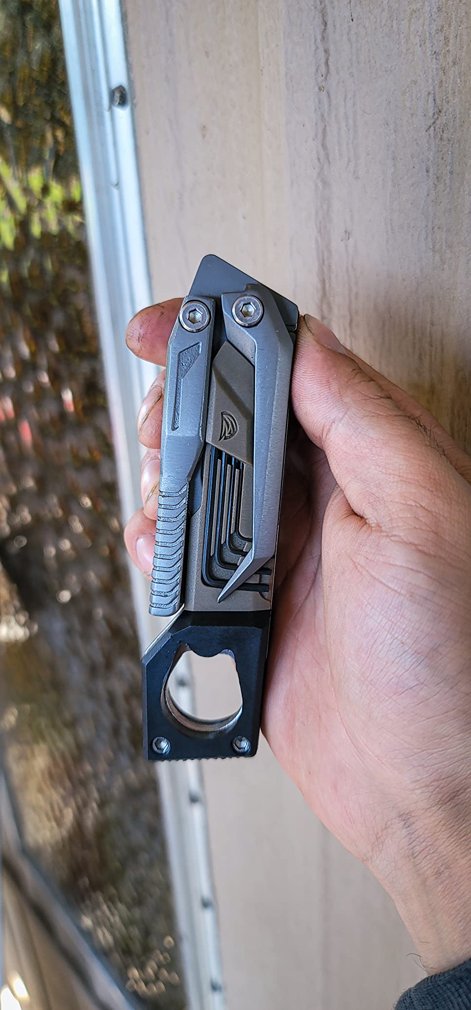 Real Avid Pistol Tool for Gun Maintenance | 19 in 1 Pistol Multitool & Handgun Utility Tool for Striker Fired & 1911 Platforms, Includes 1911 Bushing Wrench, Tanto Knife & Laser Sights Adjusters - Customer Photo 2