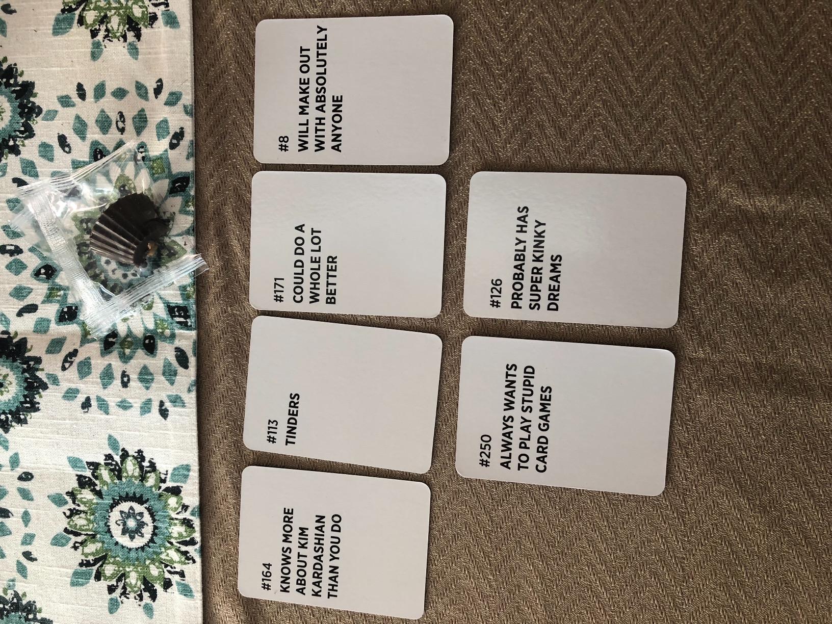 Drunk Stoned or Stupid | A Party Game to Call Out Your Friends | 250 Fun Party Prompts Cards for Adults Game Nights, Gatherings, Conversation Starter, Friendsgiving & Holiday Parties | Ages 17 Up - Customer Photo 4