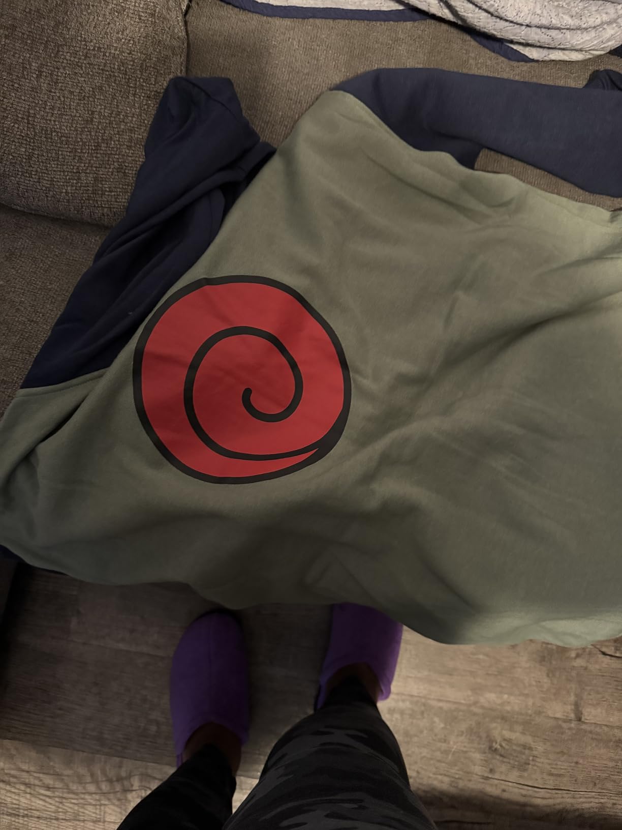 Ripple Junction Naruto Shippuden Men's Authentic Full Zip Hooded Sweatshirt w/Chest Pockets Epaulettes Officially Licensed Customer Review Ripple Junction Naruto Shippuden Men's Authentic Full Zip Hooded Sweatshirt w/Chest Pockets Epaulettes Officially Licensed - Customer Photo 3