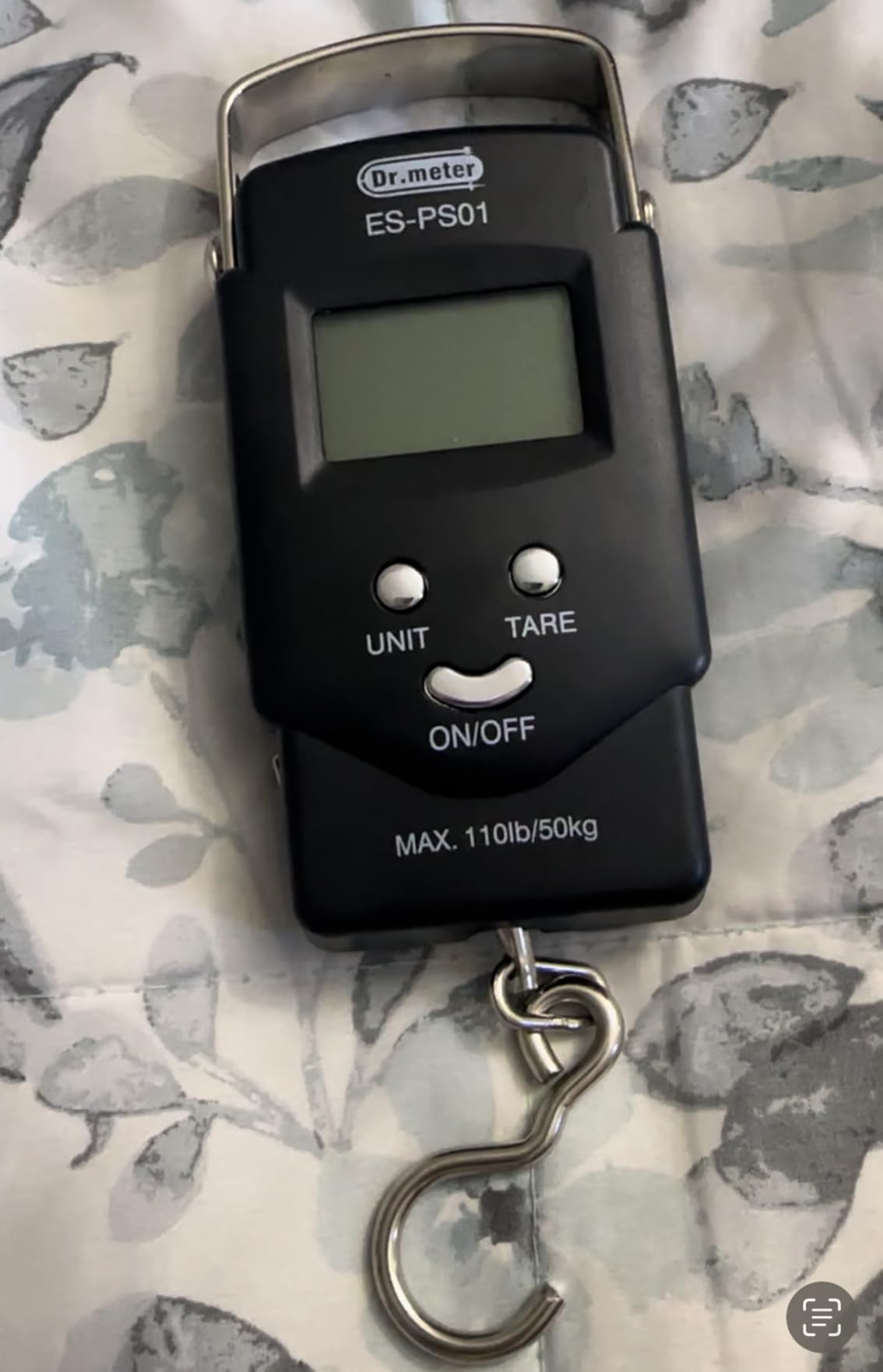 Fish Scale Luggage Scale Fishing Gear - 110lb Backlit LCD Display Digital Scale with Built-in Measuring Tape - Fishing Scale with 2 AAA Batteries, Pocket Size - Fishing Gifts for Men - Customer Photo 2