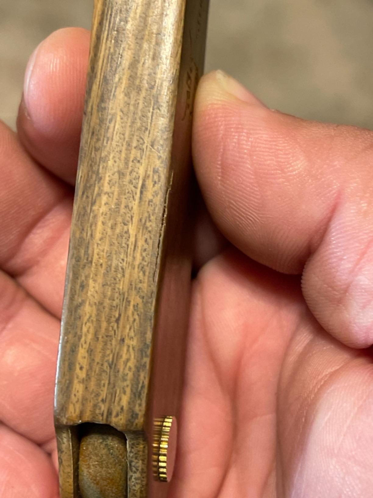 Striking Viking Sandalwood Beard Comb & Case - Pocket-Sized Grooming Tool with Fine & Coarse Teeth, Perfect for Use with Balms & Oils - Customer Photo 1