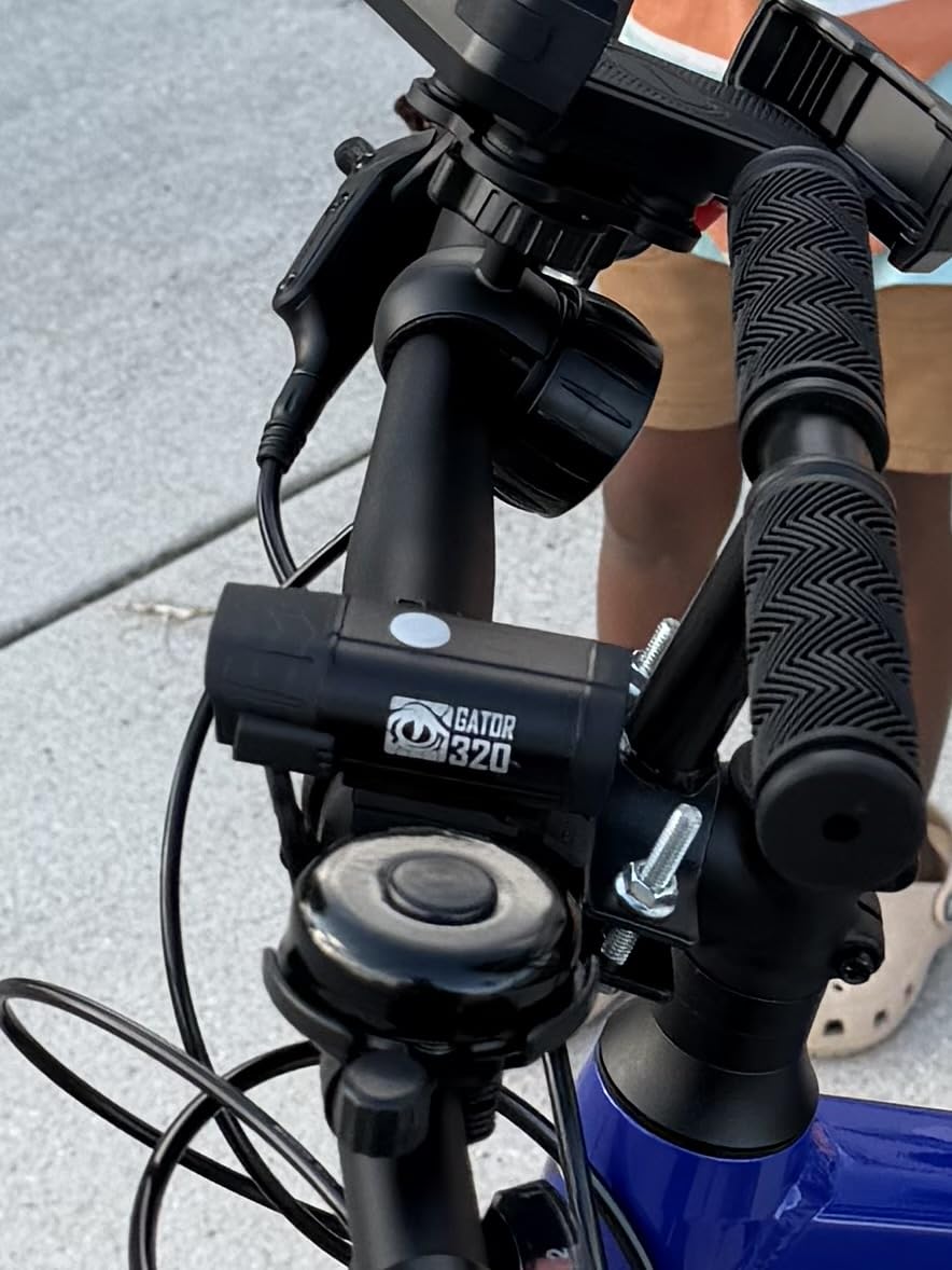 BLITZU Bike Lights, Super Bright Bicycle USB-C Rechargeable Headlight, Taillight & Bell Set, Waterproof Safety Front & Rear Back light for Night Riding, Easy to Install for Men Women Kids Road Cycling - Customer Photo 1