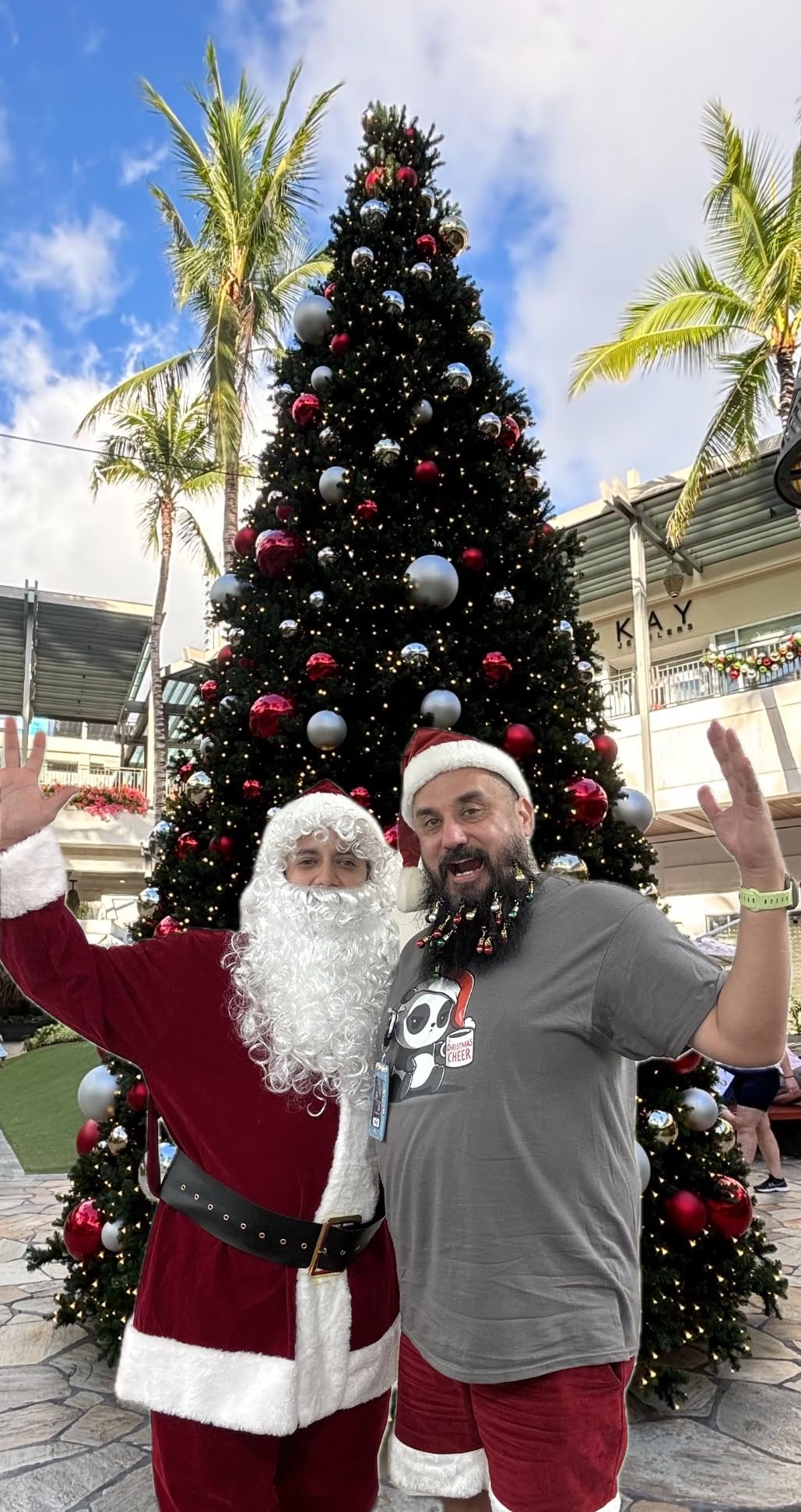 Beardaments Beard Ornaments for Men Colorful Christmas Baubles - Easy-Attach Funny Christmas Ornaments for Cosplay and Holiday Parties - 12pc - Customer Photo 1