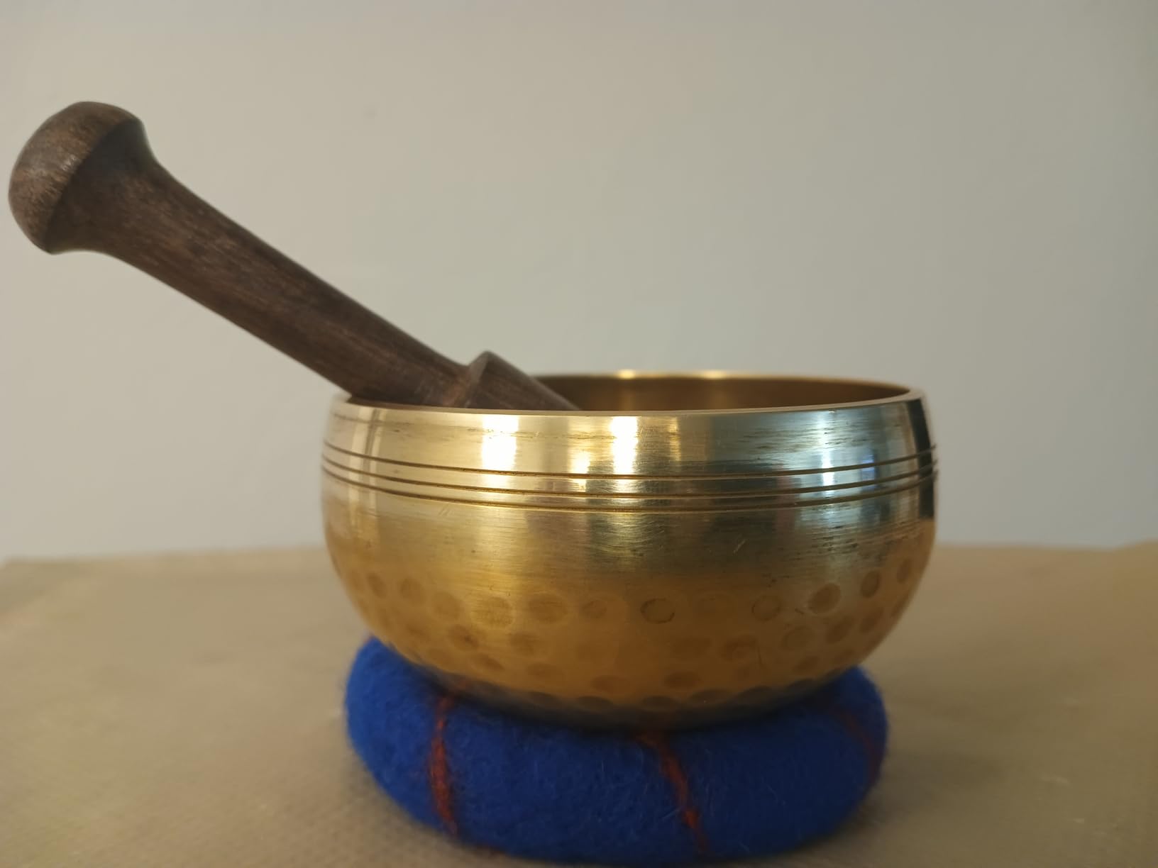 Handcrafted Tibetan Singing Bowl Set – 3.5